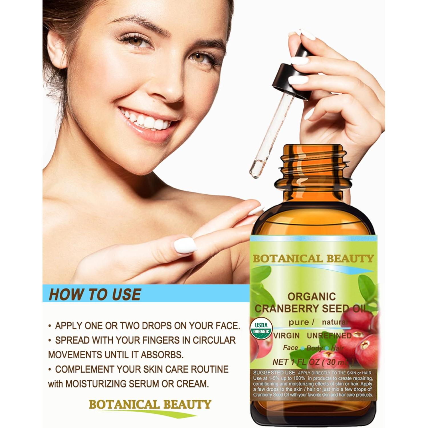 Aceite de Semilla de Arándano Orgánico 120 ml Botanical Beauty