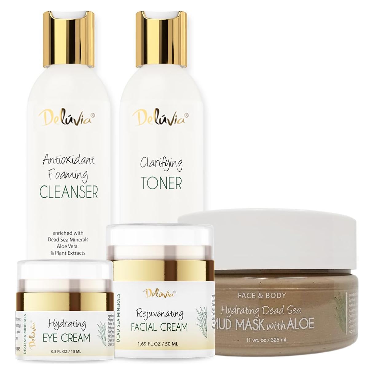 Kit Facial Premium Deluvia - Cuidado de la Piel Completo