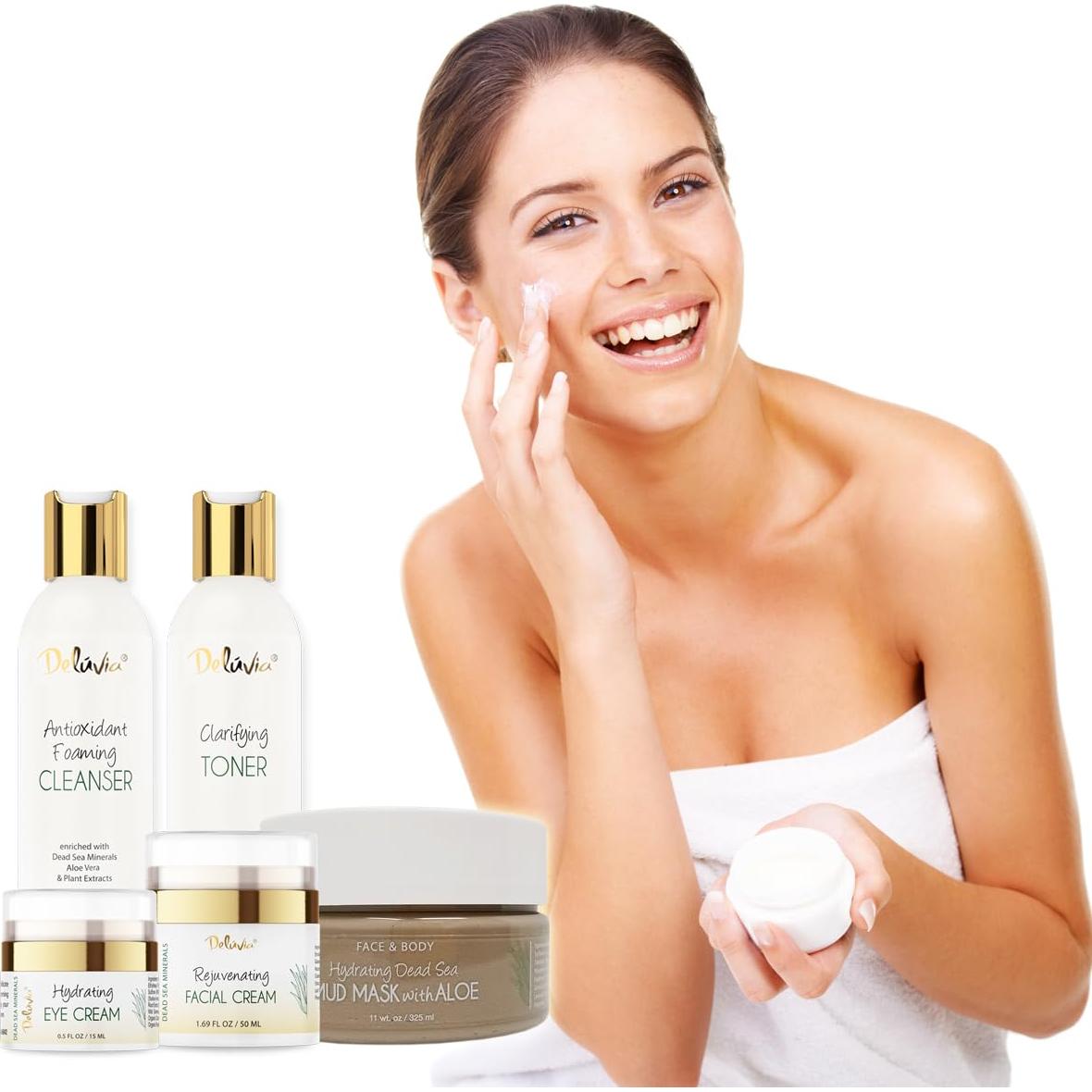 Kit Facial Premium Deluvia - Cuidado de la Piel Completo