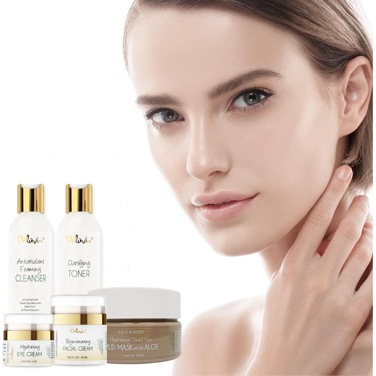 Kit Facial Premium Deluvia - Cuidado de la Piel Completo