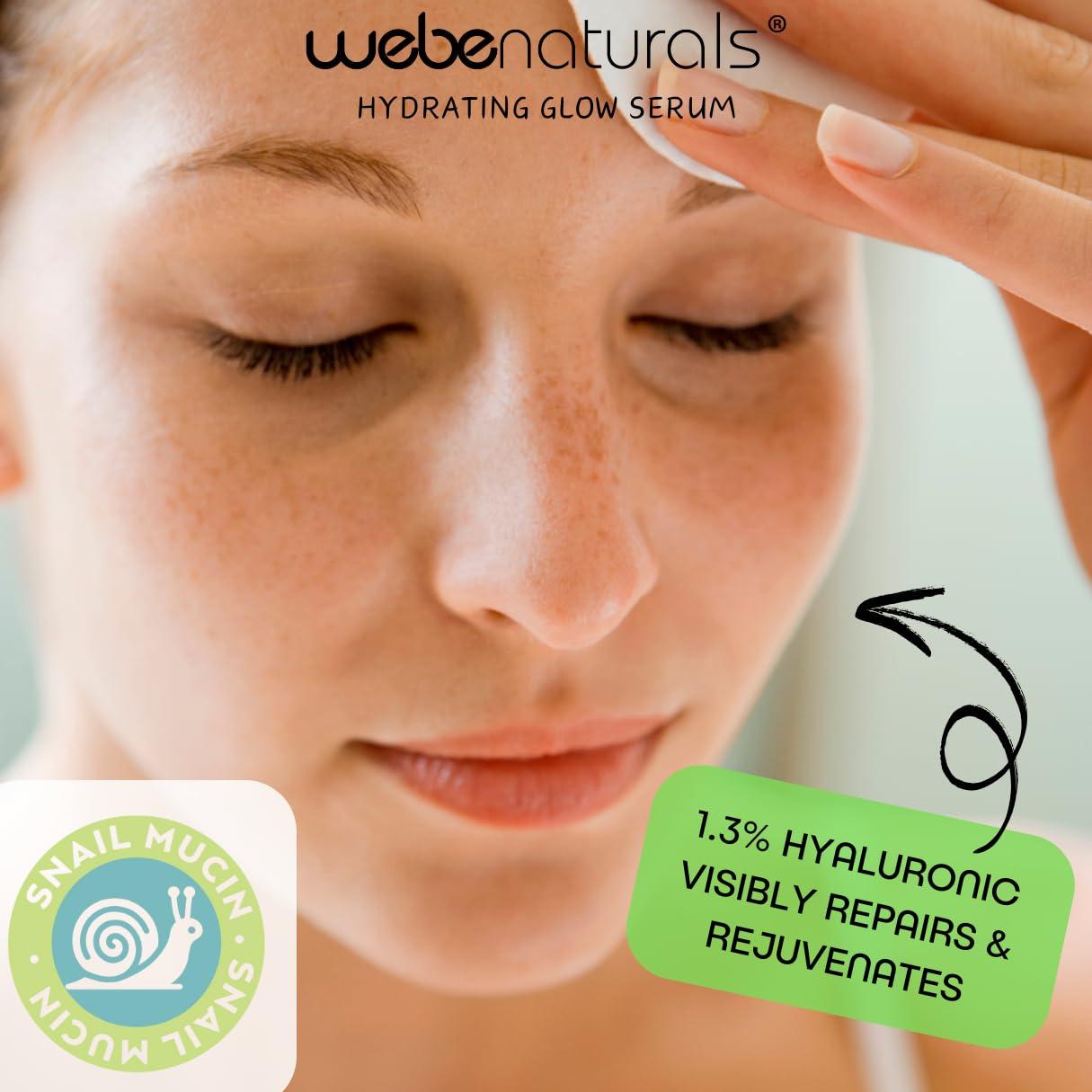 Suero Hidratante WEBE Naturals Mucina de Caracol 94% 81g