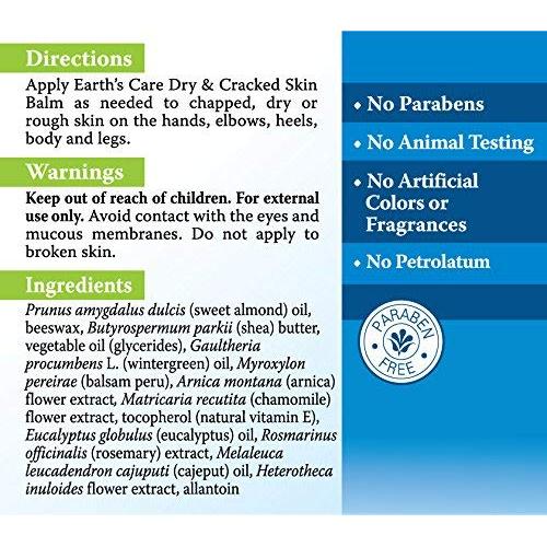 Bálsamo para Piel Seca y Agrietada Earth's Care 70.87 g