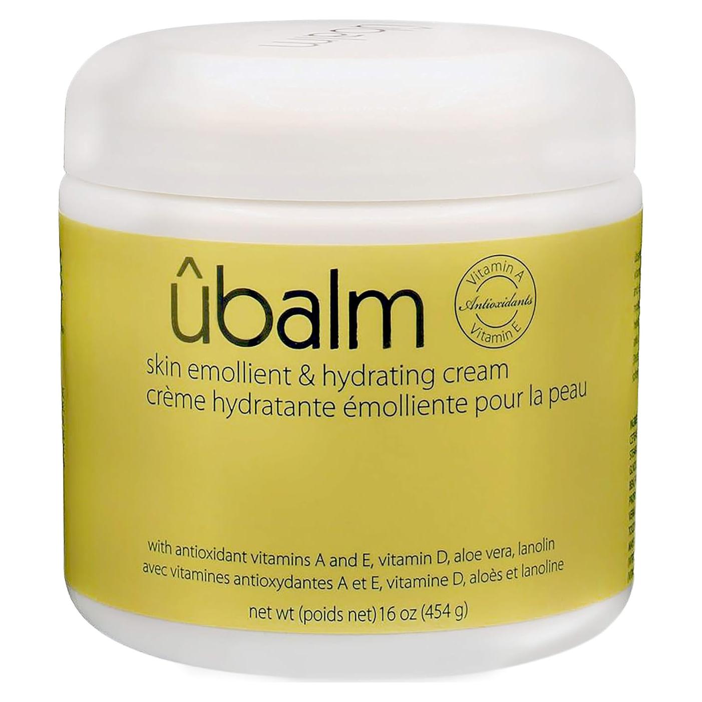 Crema Emoliente Ubalm Amarillo 473 ml con Aloe Vera y Limón