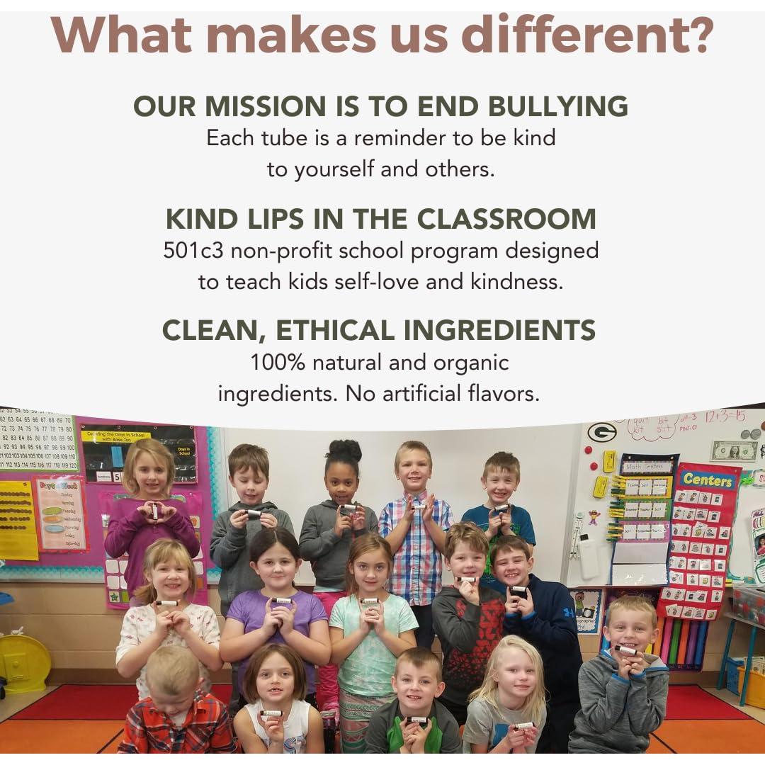 Bálsamo Labial Orgánico Kind Lips Vainilla Limón 2-Pack