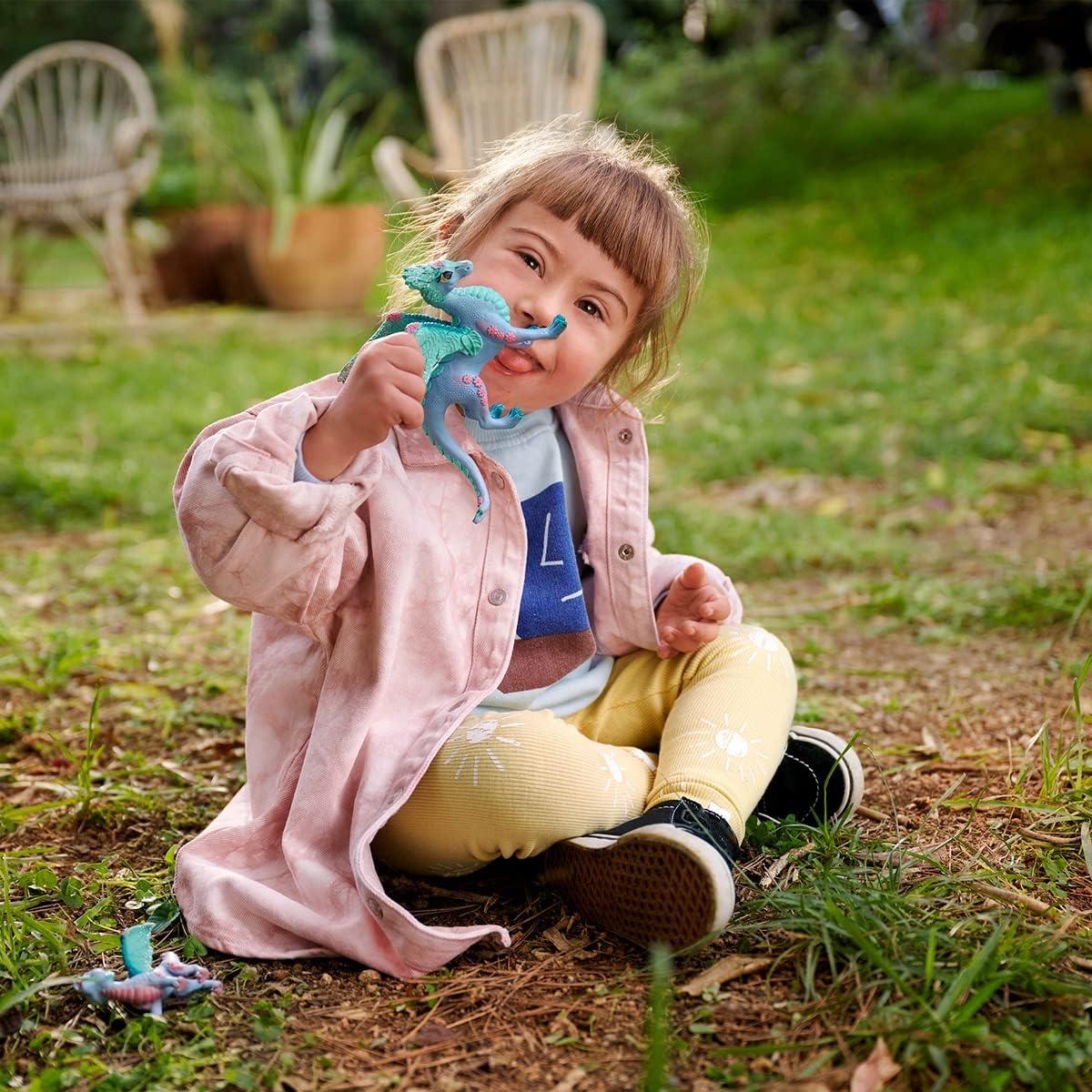 Set de Dragón de Flor y Bebé Schleich - 2 Piezas Mágicas