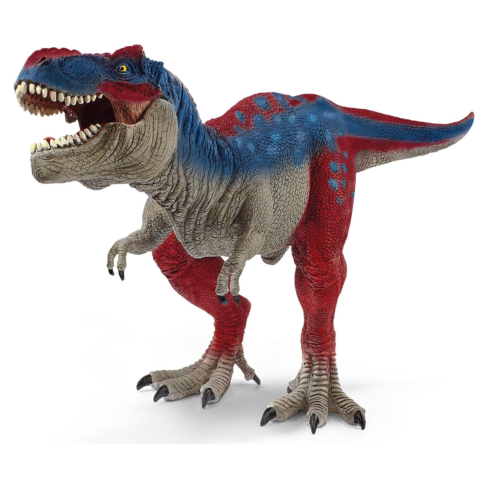 Figura de Dinosaurio T-Rex Azul Schleich 27.9x14 cm Educativa
