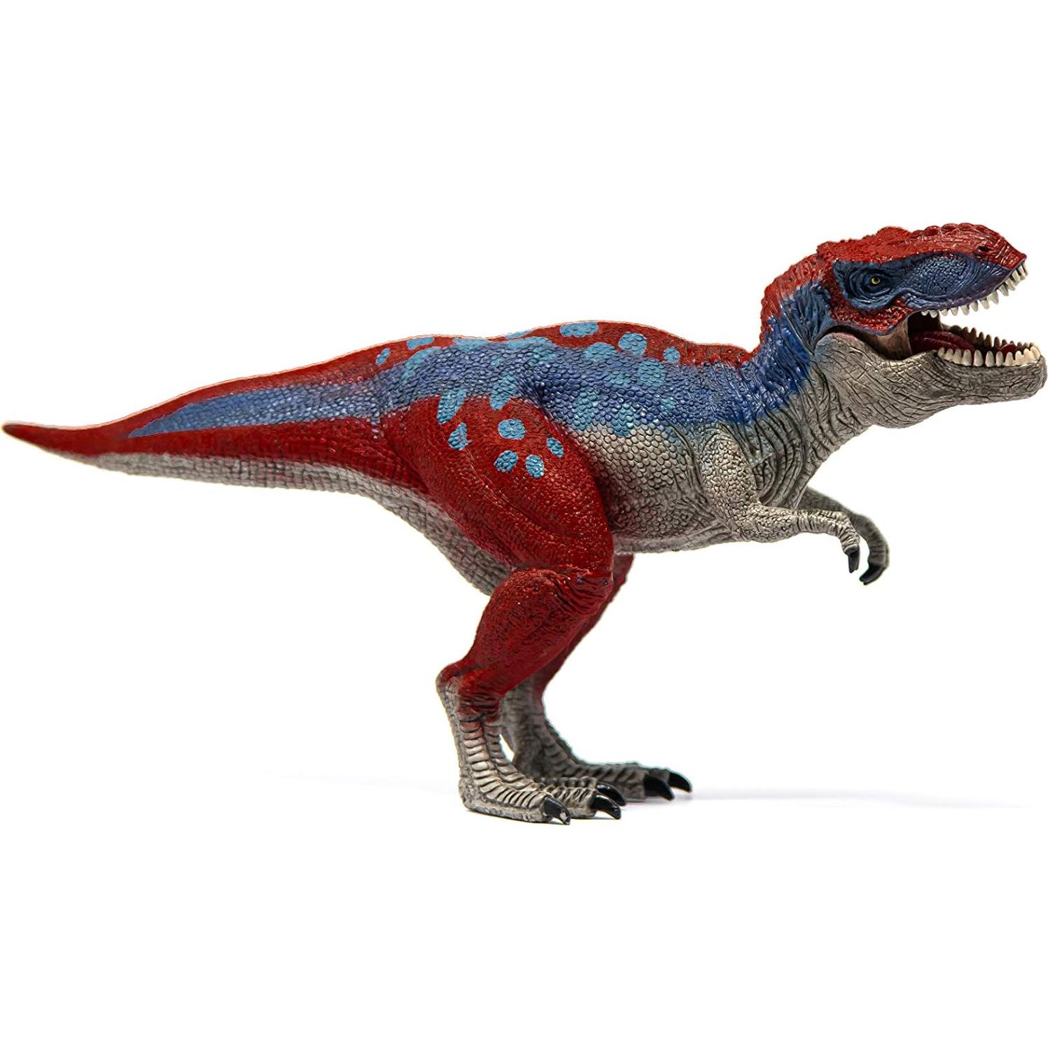 Figura de Dinosaurio T-Rex Azul Schleich 27.9x14 cm Educativa