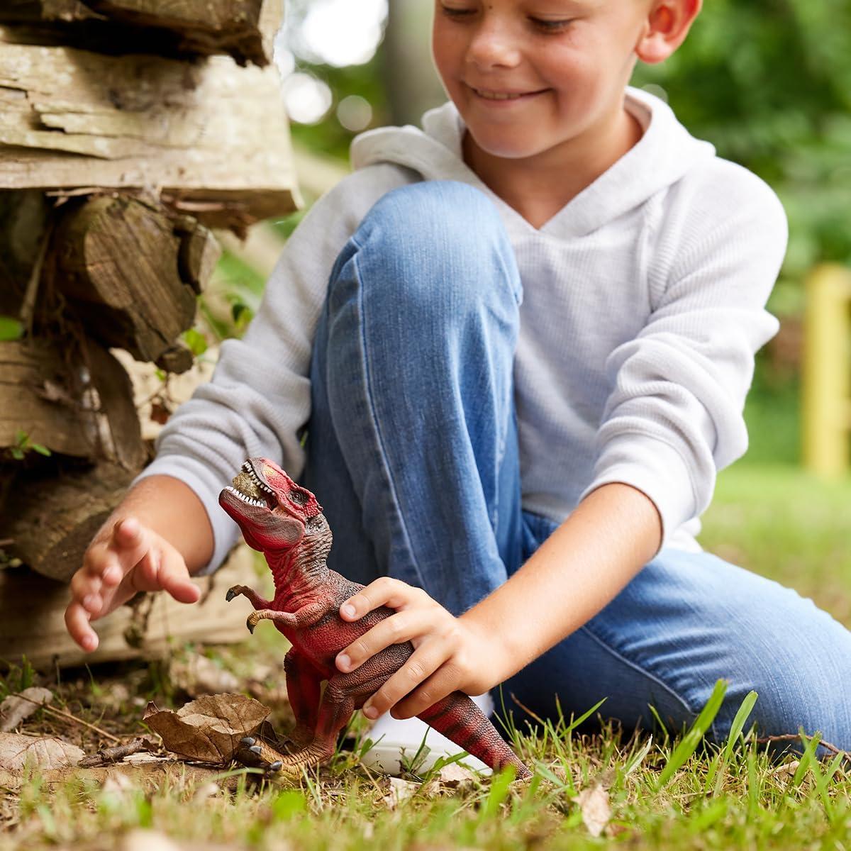 Tyrannosaurus Rex Schleich - Juguete Educativo Rojo 27,9 cm