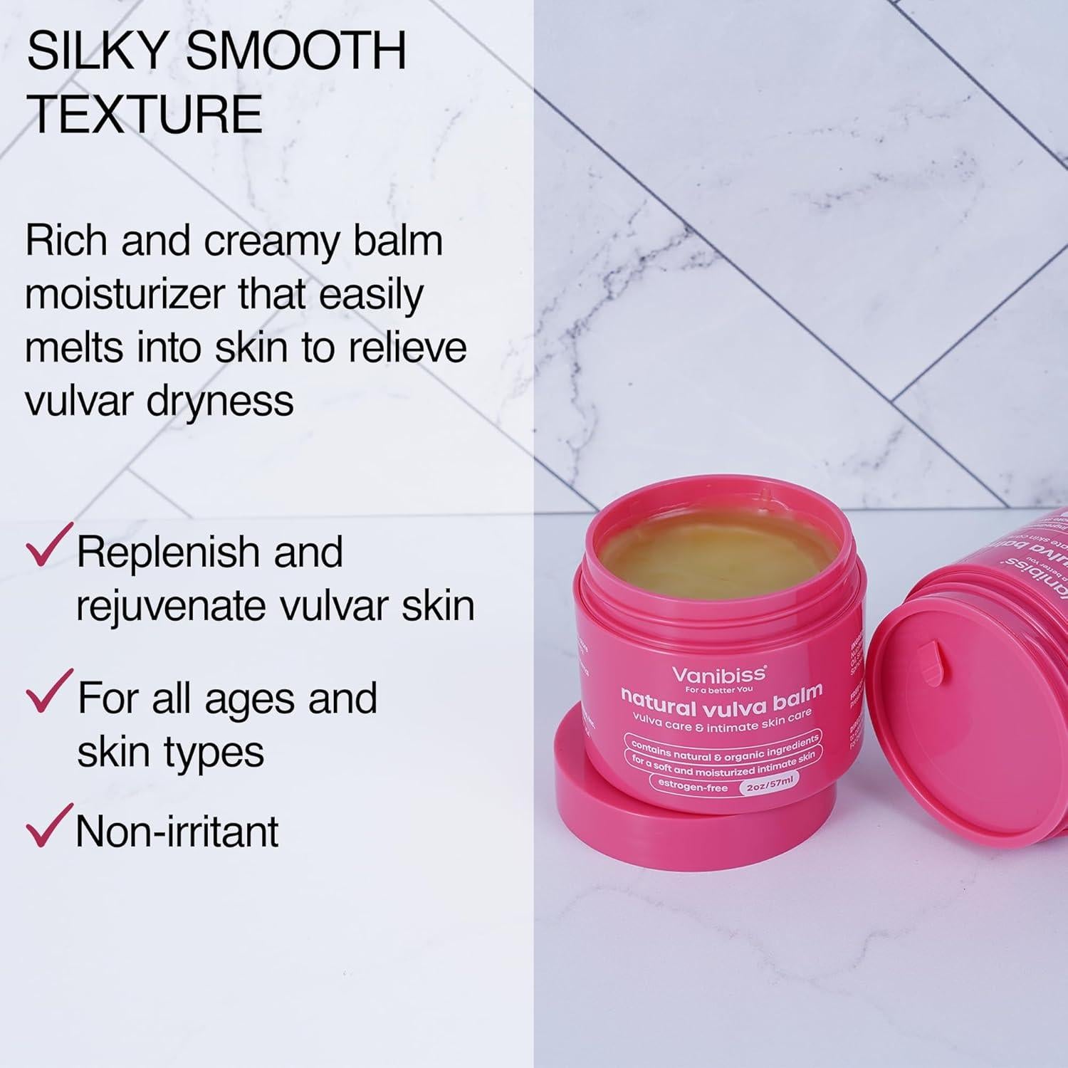 Bálsamo Natural para Vulva Vanibiss 56.7g - Hidratante y Calmante