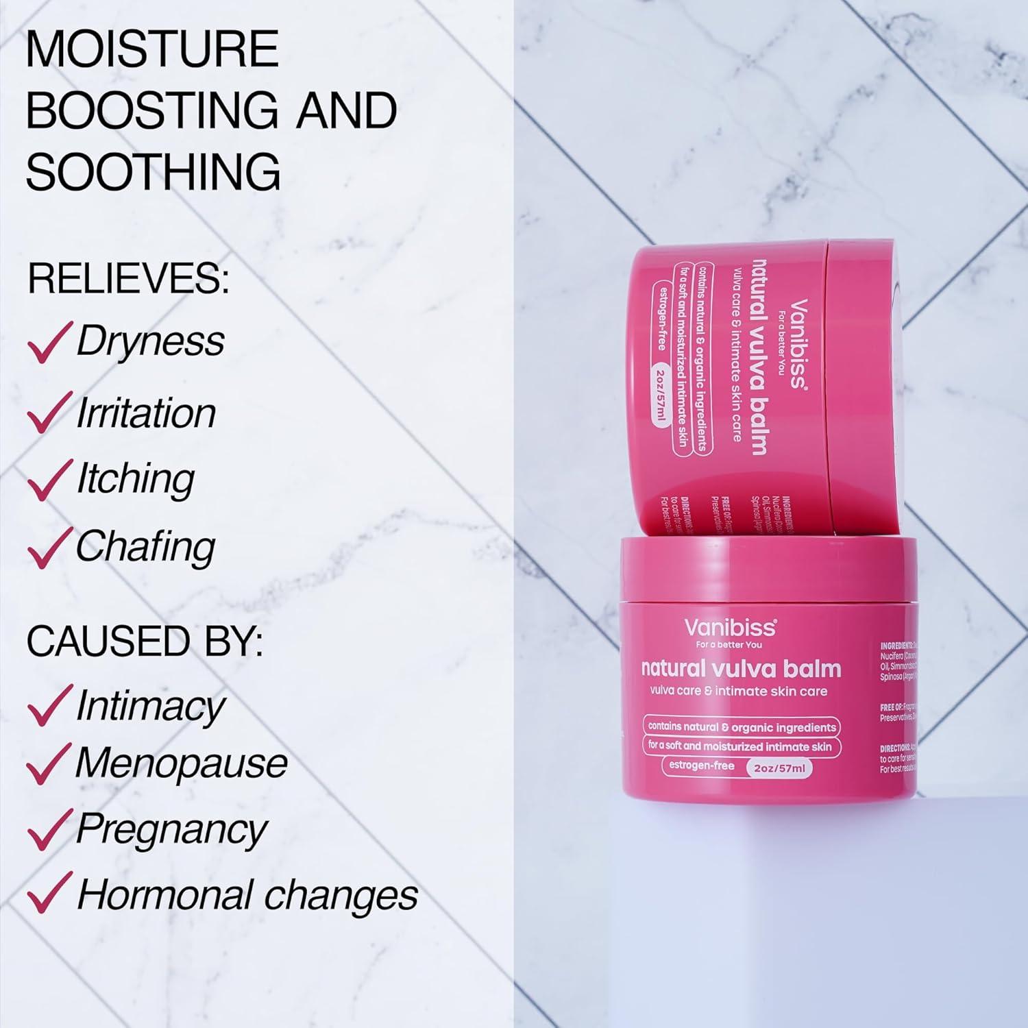 Bálsamo Natural para Vulva Vanibiss 56.7g - Hidratante y Calmante