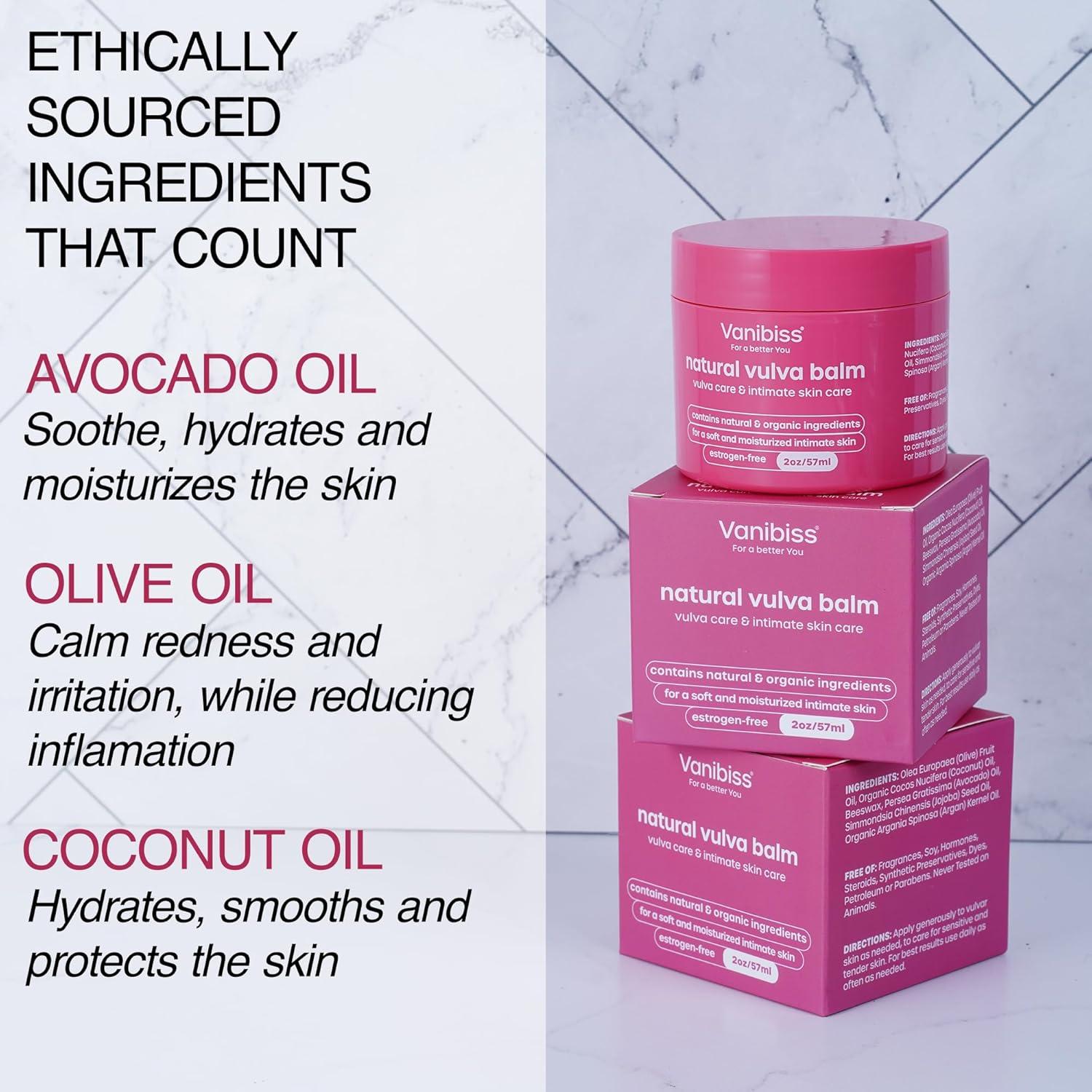 Bálsamo Natural para Vulva Vanibiss 56.7g - Hidratante y Calmante