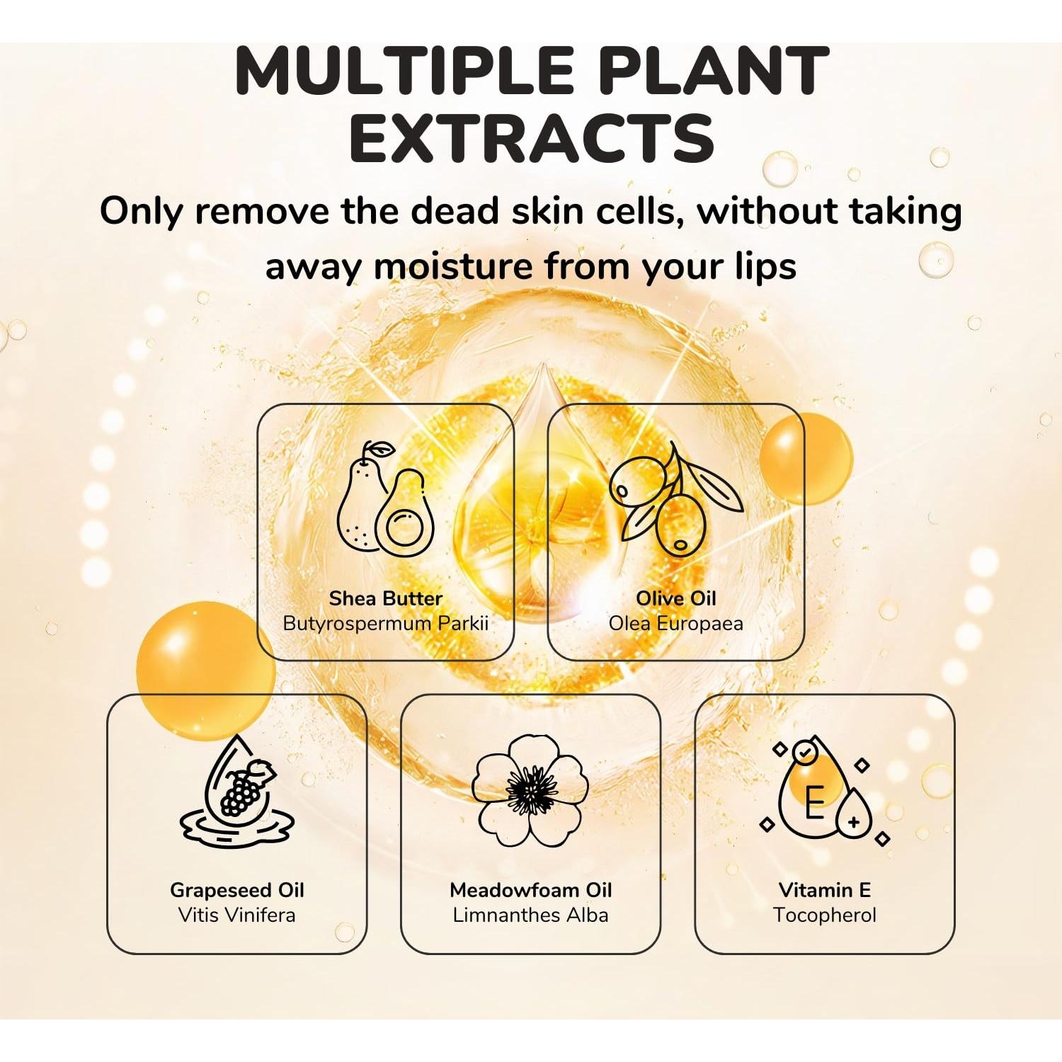 Set de Cuidado de Labios Benatu Miel y Leche - Hidratante y Exfoliante