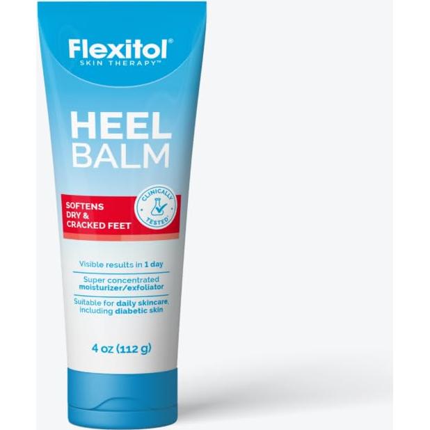 Flexitol Balsamo para Talones 113.4 g - Crema Hidratante y Exfoliante