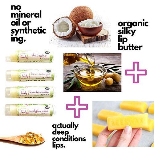 Bálsamo Labial Orgánico Green and Lovely Limón Merengue 3 Unidades