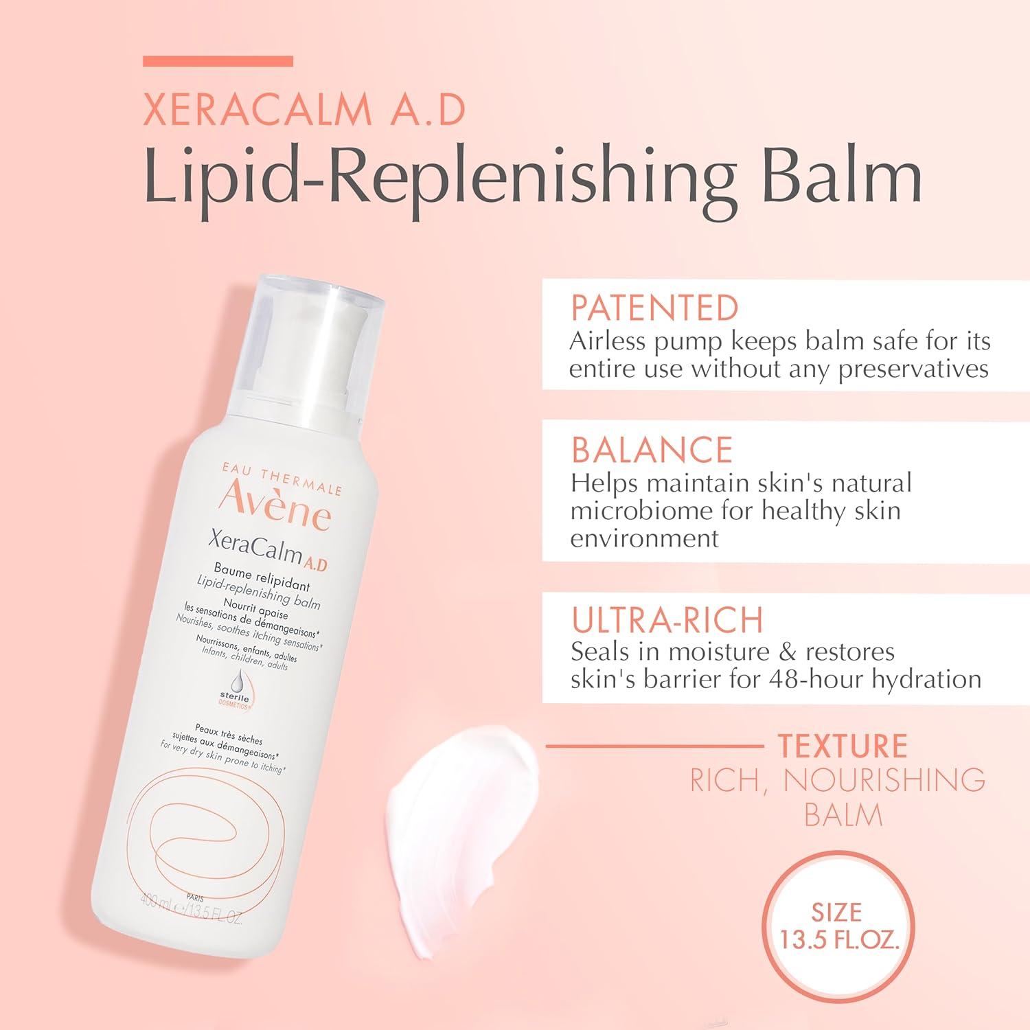 Bálsamo Rehidratante Avène XeraCalm A.D 382.7 g Piel Seca