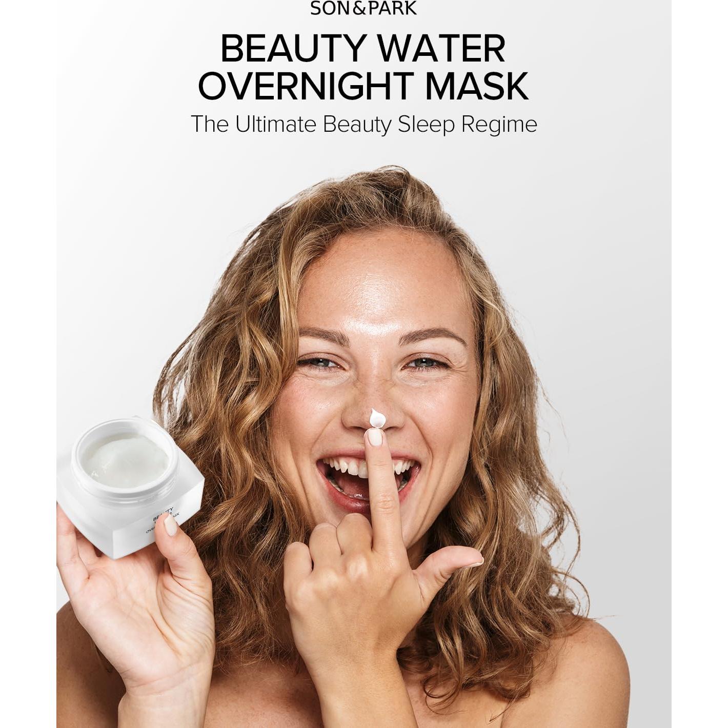 Crema de Noche Hidratante SON&PARK con Agua de Rosa 209g