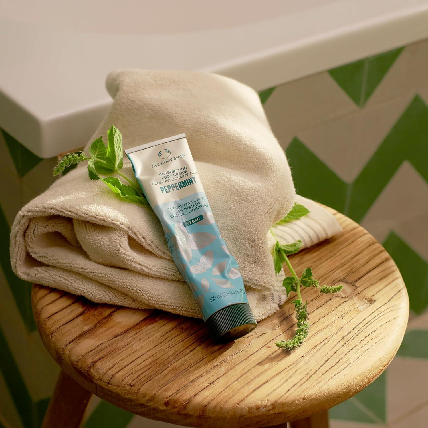 Crema Refrescante para Pies The Body Shop 100ml Menta