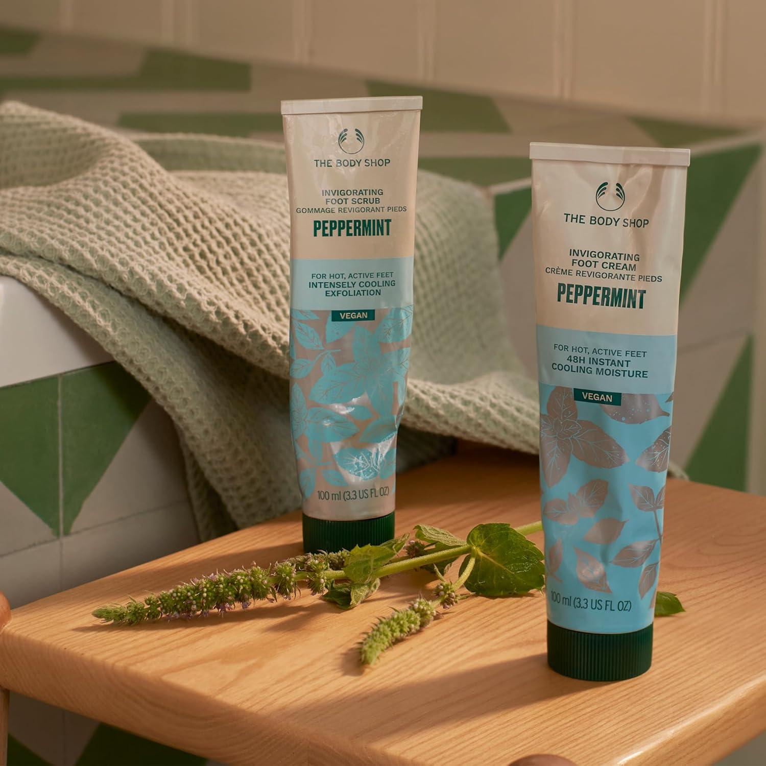 Crema Refrescante para Pies The Body Shop 100ml Menta