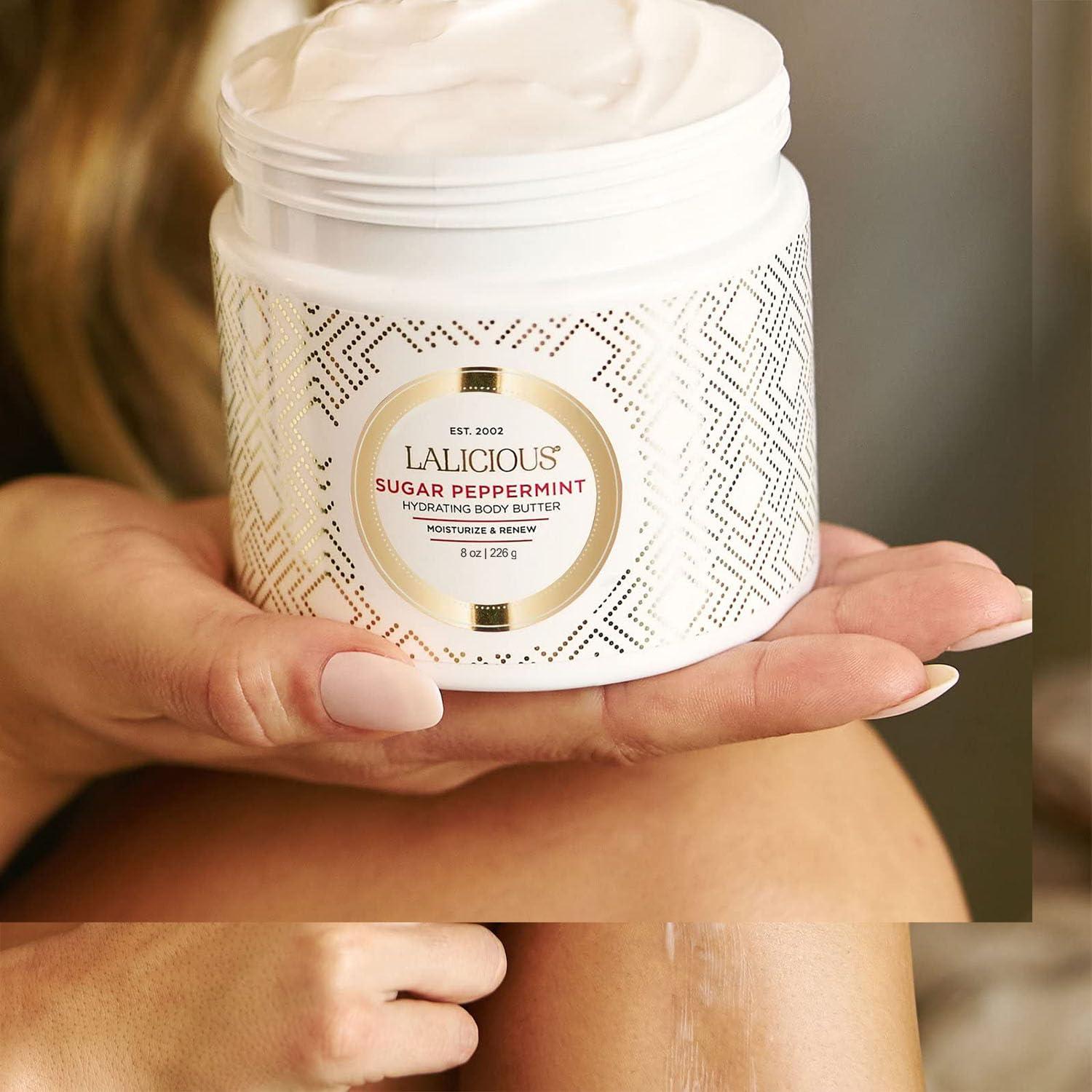 Manteca Corporal de Azúcar de Menta LALICIOUS 321.6g