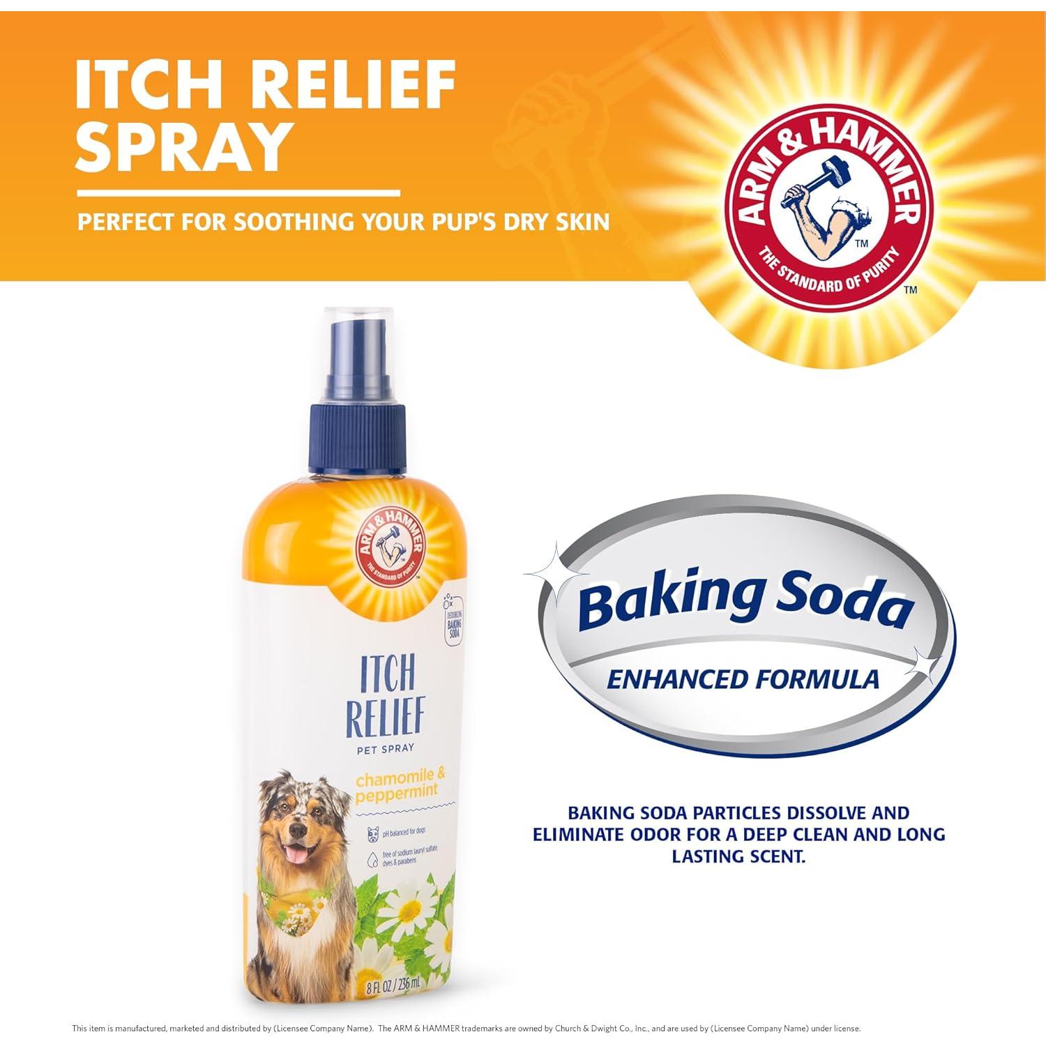 Spray Alivio Picazón para Perros Arm & Hammer 236ml Manzanilla Menta