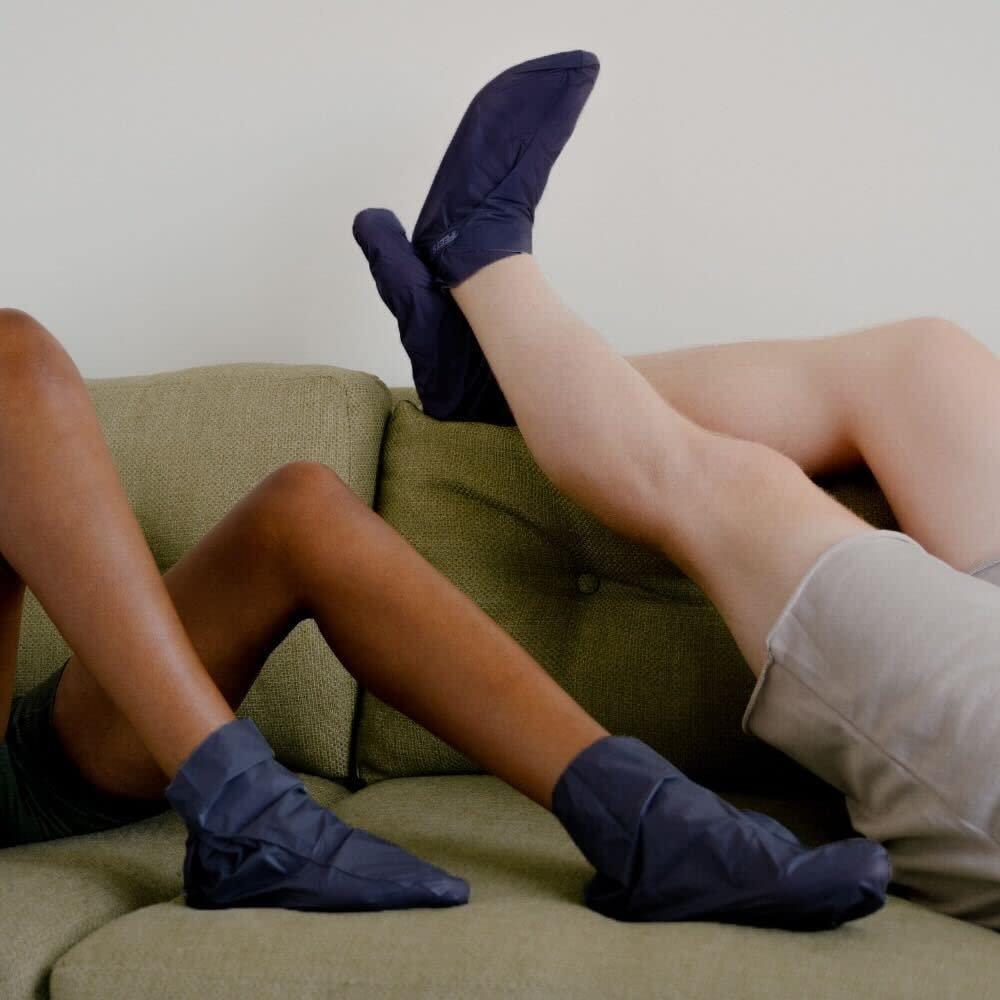 Mascarilla Hidratante para Pies FEETS - 3 Pack, Aceite de Árbol de Té y Menta