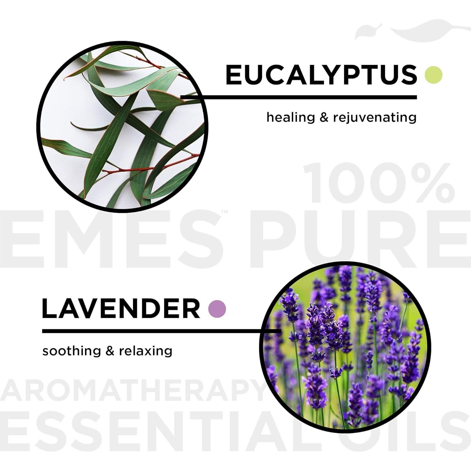 Juego de Aceites Esenciales Puro EMES - 6 Fragancias Naturales