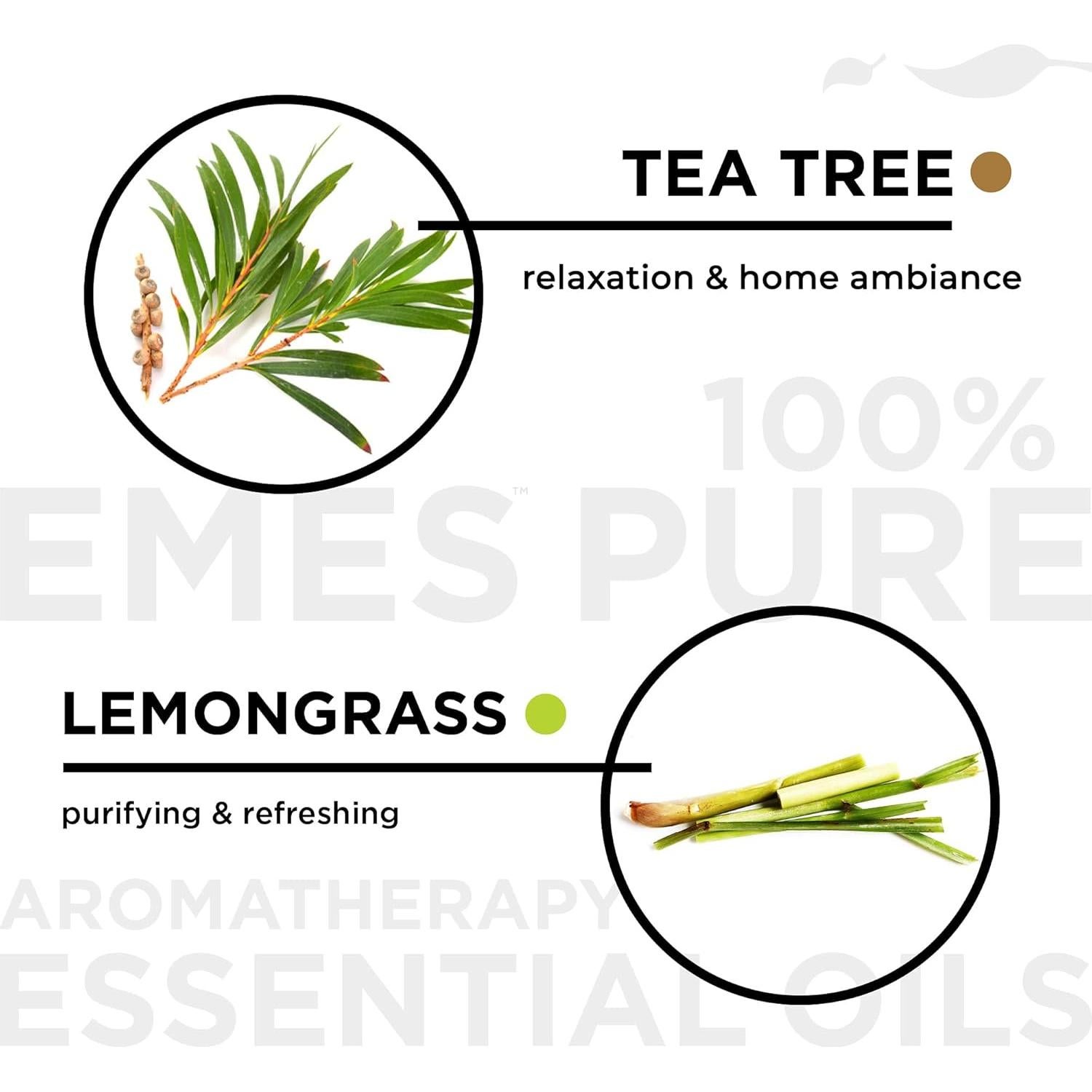 Juego de Aceites Esenciales Puro EMES - 6 Fragancias Naturales