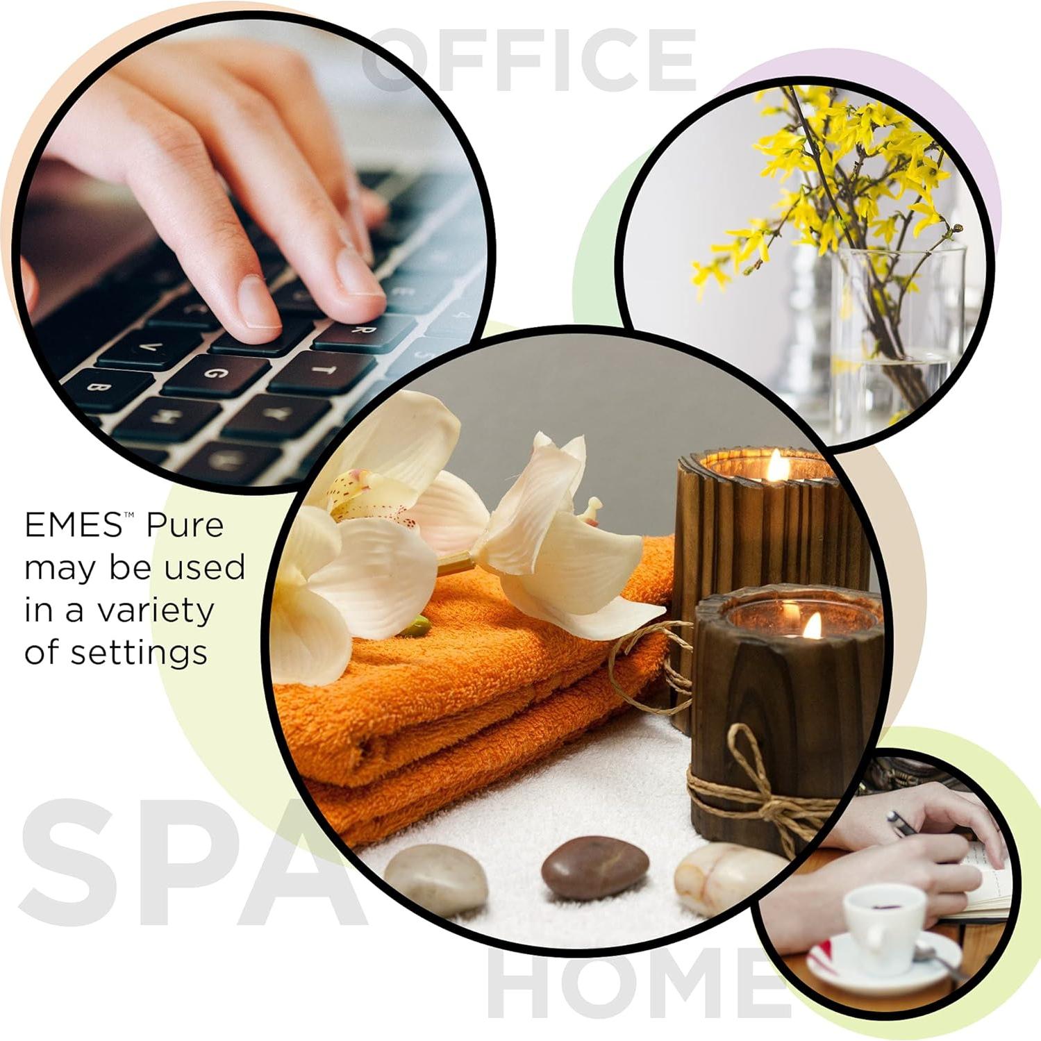 Juego de Aceites Esenciales Puro EMES - 6 Fragancias Naturales