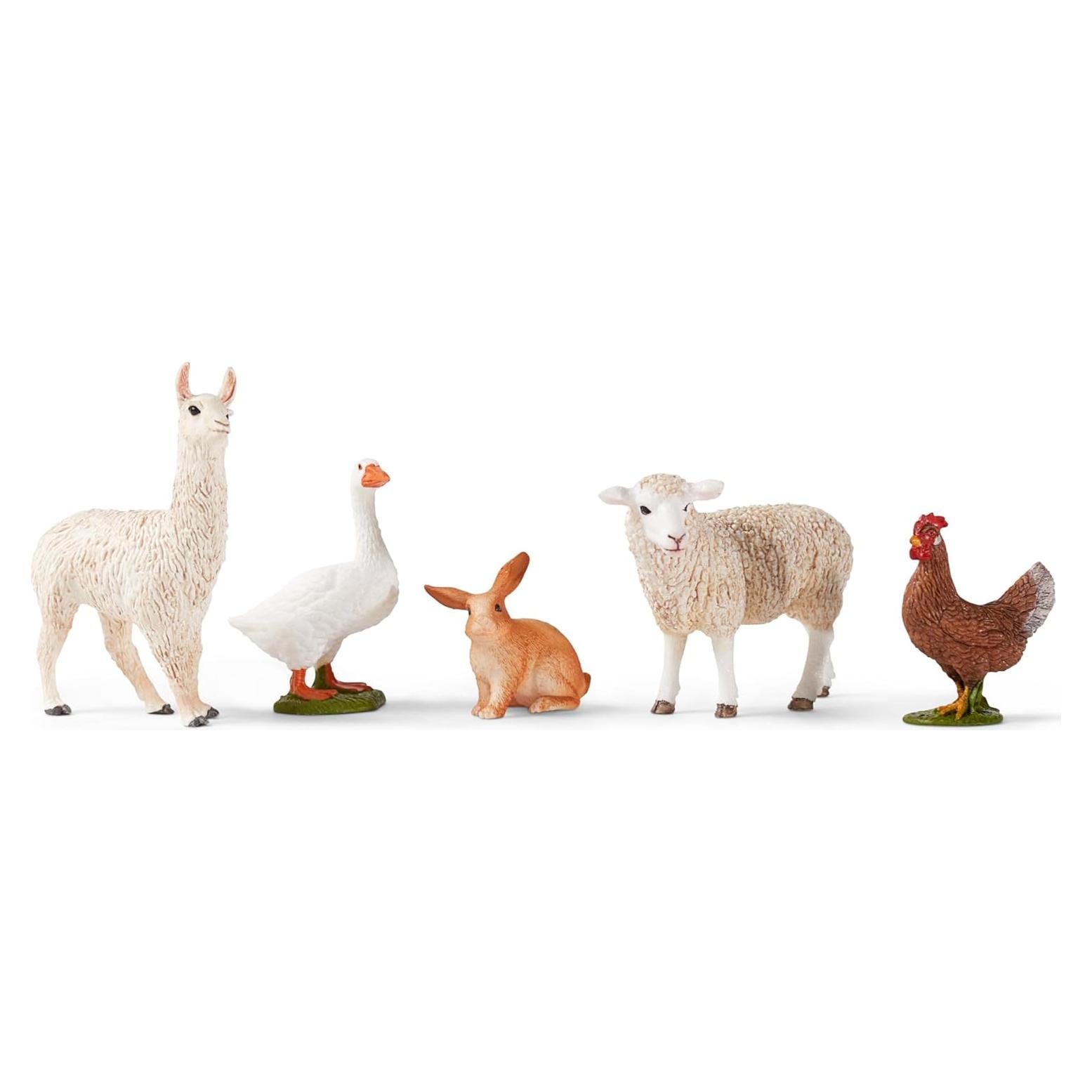 Juego de Animales de Granja Schleich 5 Piezas para Niños