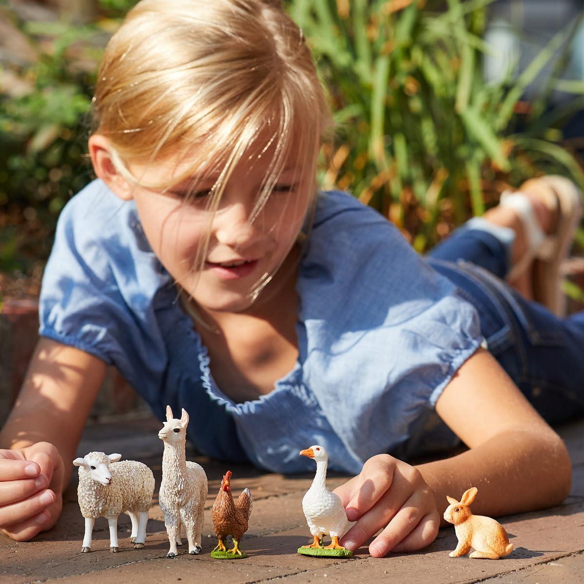 Juego de Animales de Granja Schleich 5 Piezas para Niños