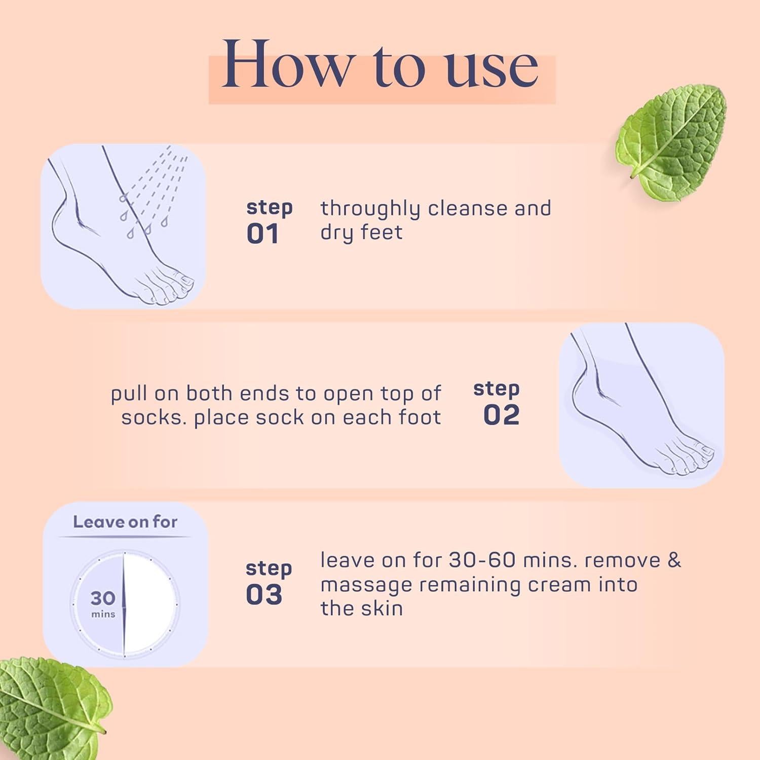 Calcetines Exfoliantes SpaLife para Pies - Paquete de 8