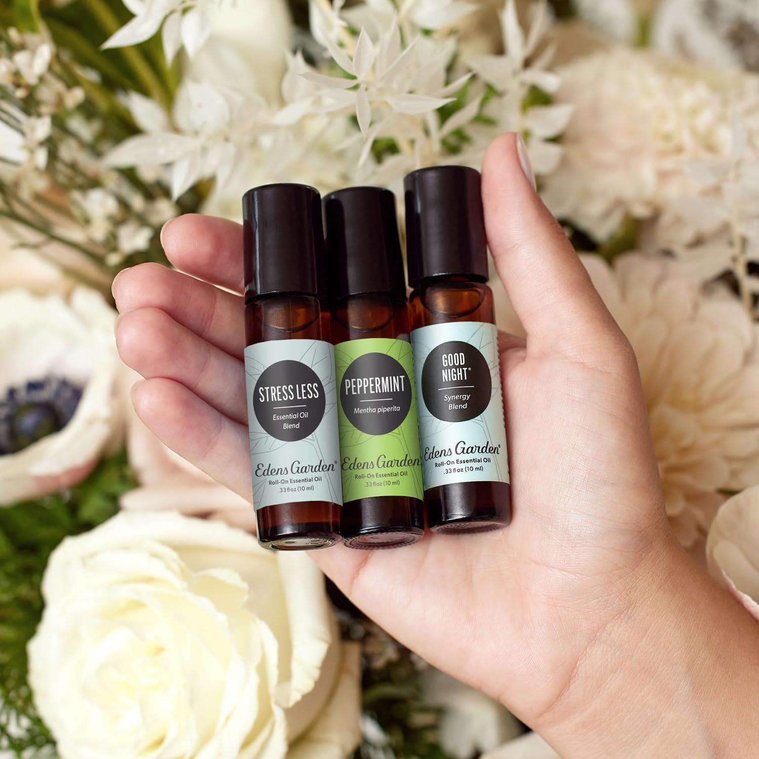 Juego de 3 Roll-On Aceite Esencial Edens Garden 10 ml