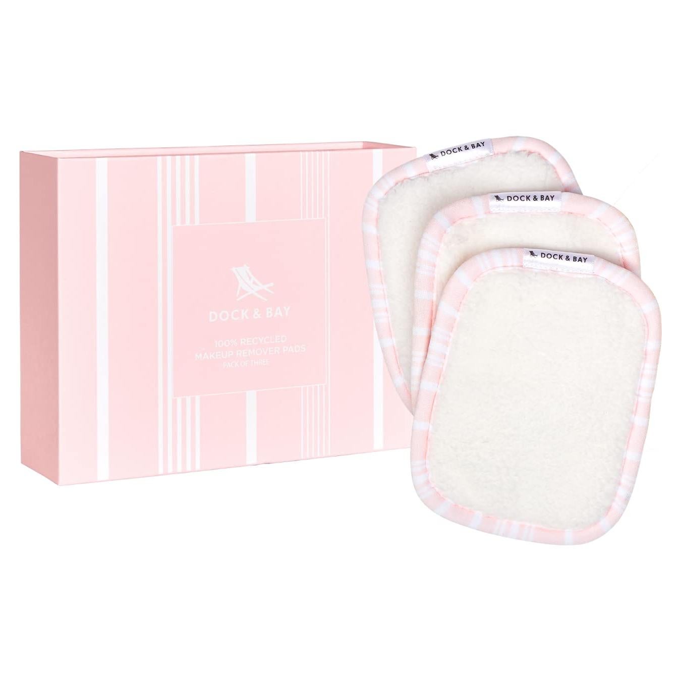 Almohadillas de Maquillaje Reutilizables Dock & Bay - Ultra Suaves - 3 Piezas