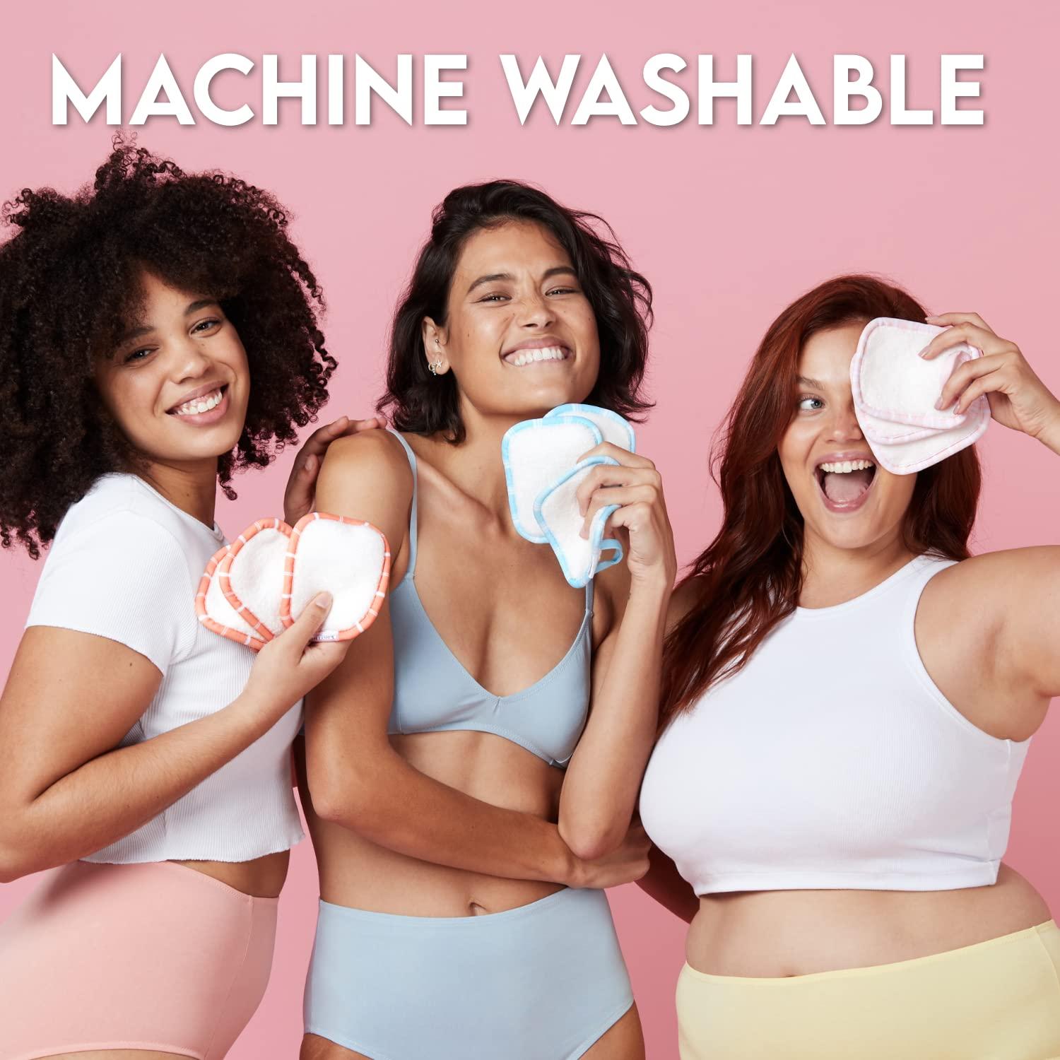 Almohadillas de Maquillaje Reutilizables Dock & Bay - Ultra Suaves - 3 Piezas