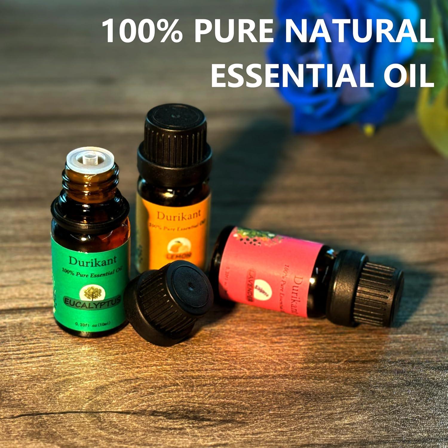 Juego de Aceites Esenciales Durikant 6-Pack 9.8 ml Puro Natural