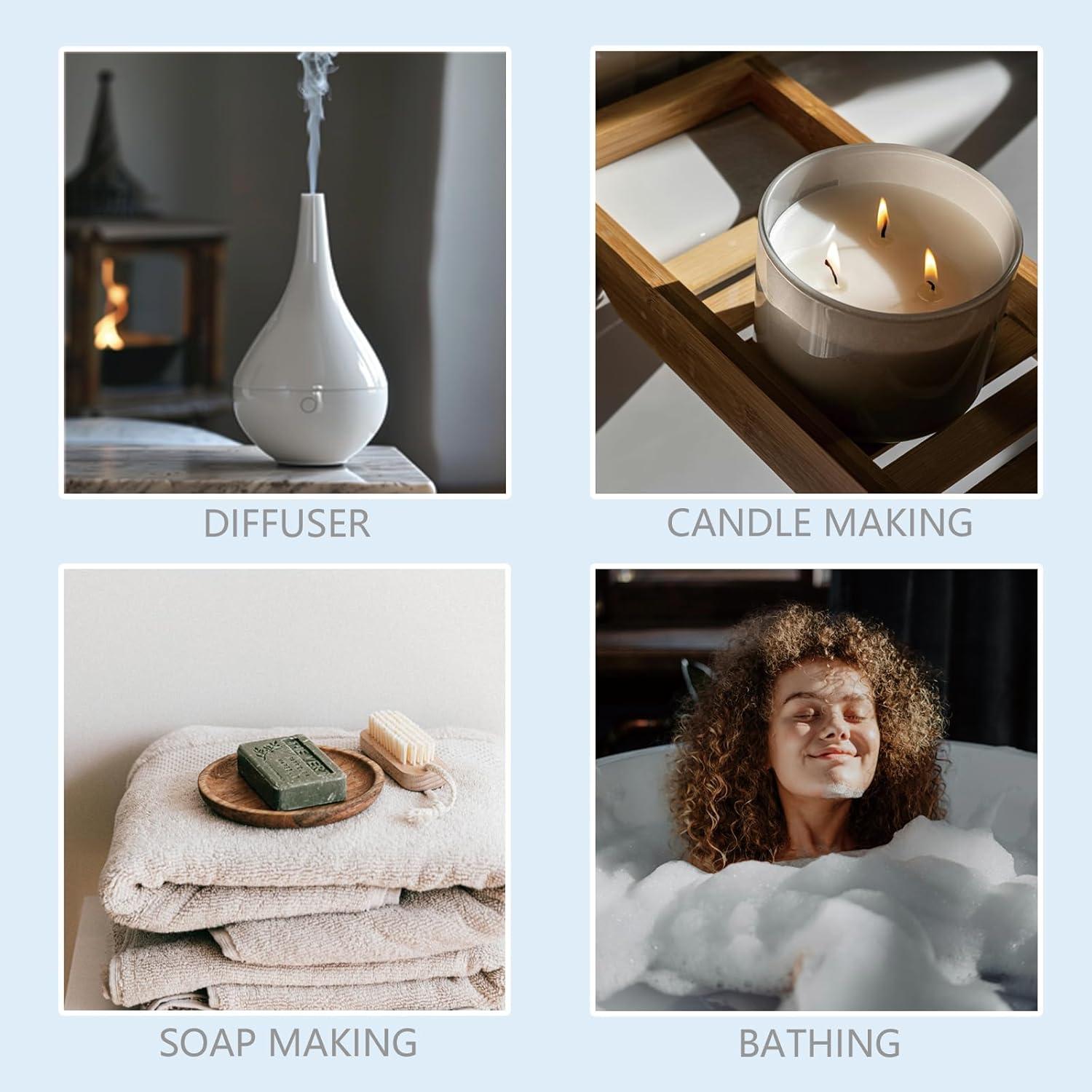 Juego de Aceites Esenciales Durikant 6-Pack 9.8 ml Puro Natural