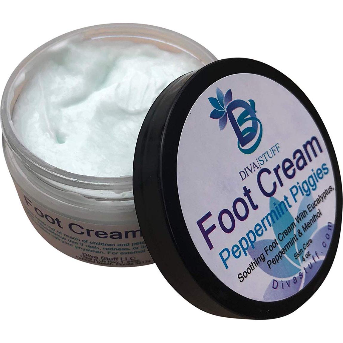 Crema para Pies Refrescante Diva Stuff 113g Eucalipto Menta