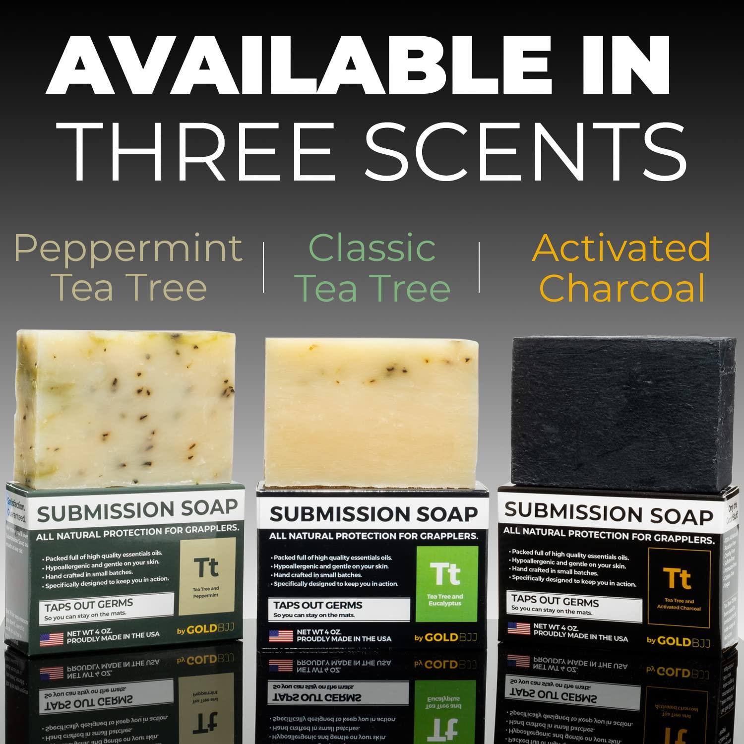 Jabón de Aceite de Árbol de Té Gold BJJ 113g - Menta