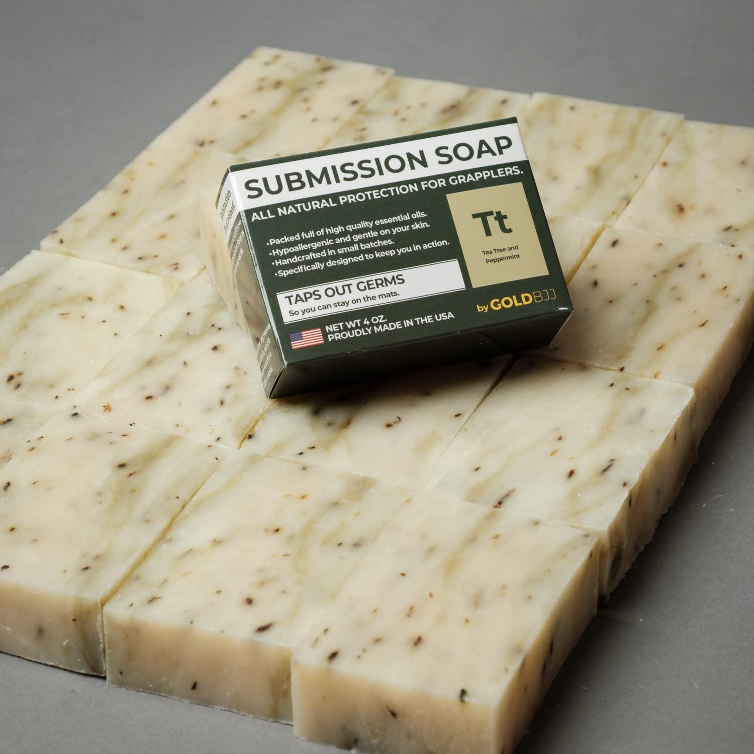 Jabón de Aceite de Árbol de Té Gold BJJ 113g - Menta