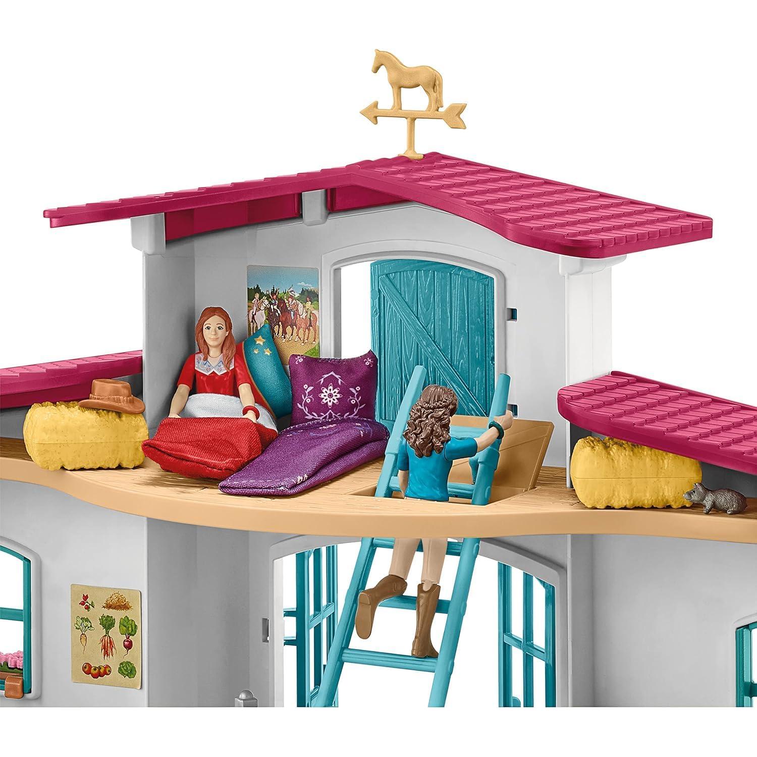 Set de Juego Schleich Club de Caballos 115 Piezas - Orilla del Lago