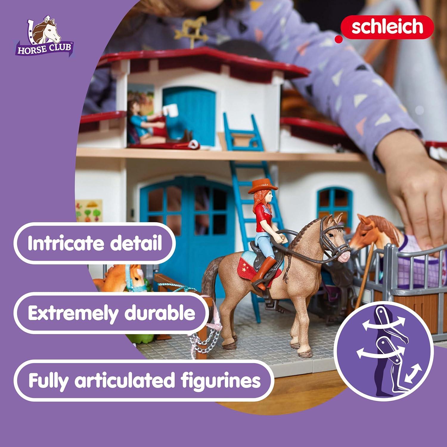 Set de Juego Schleich Club de Caballos 115 Piezas - Orilla del Lago
