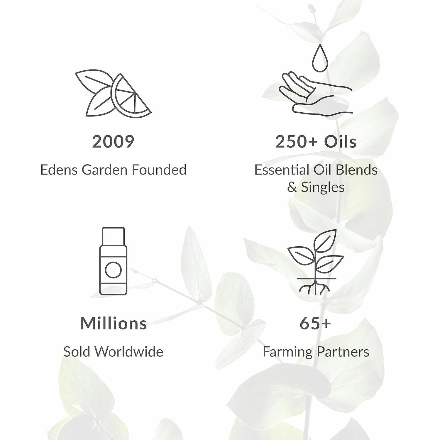 Aceites Esenciales Edens Garden Roll-On 10 ml - 6 Fragancias