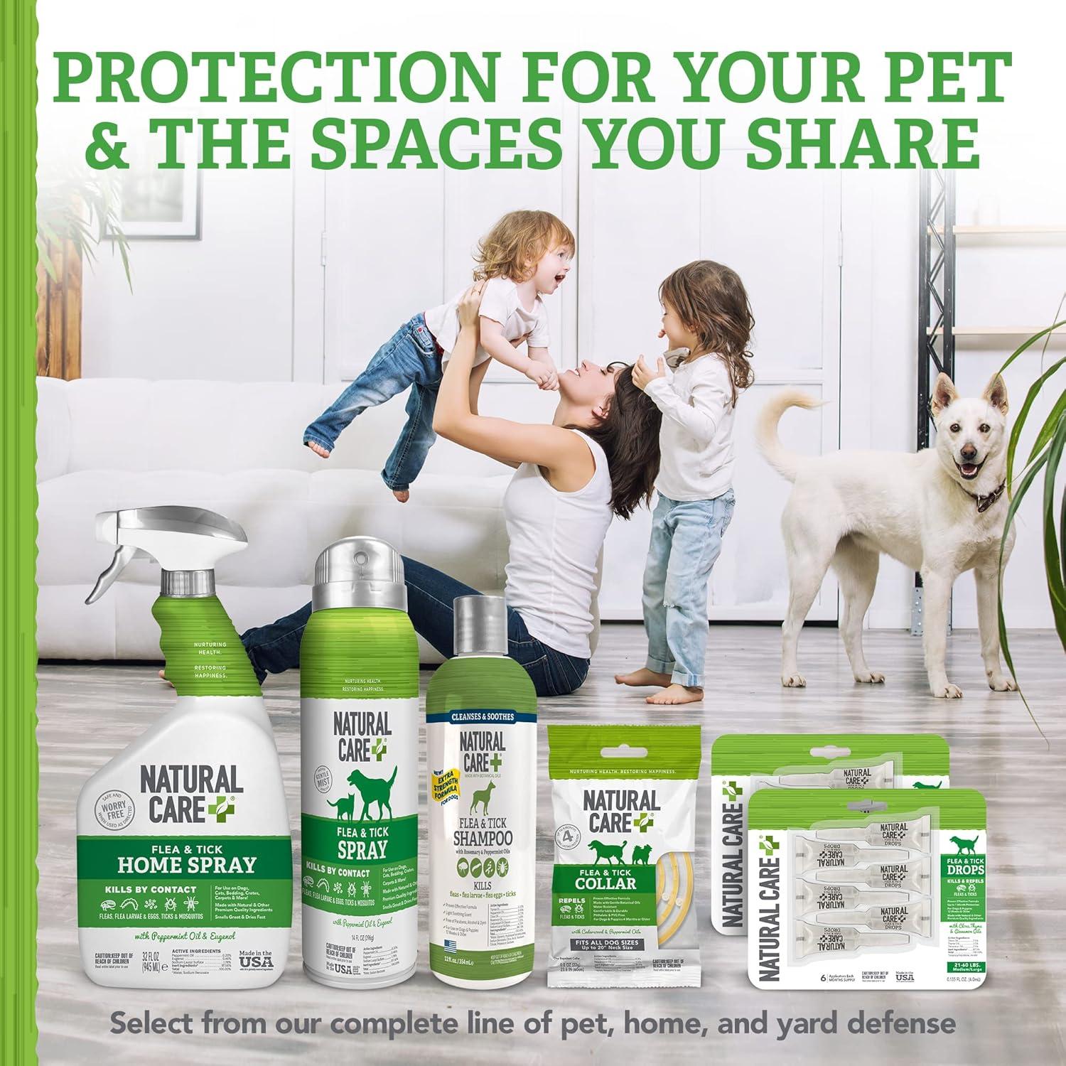 Collar Repelente de Pulgas y Garrapatas Natural Care+ 50.8 cm