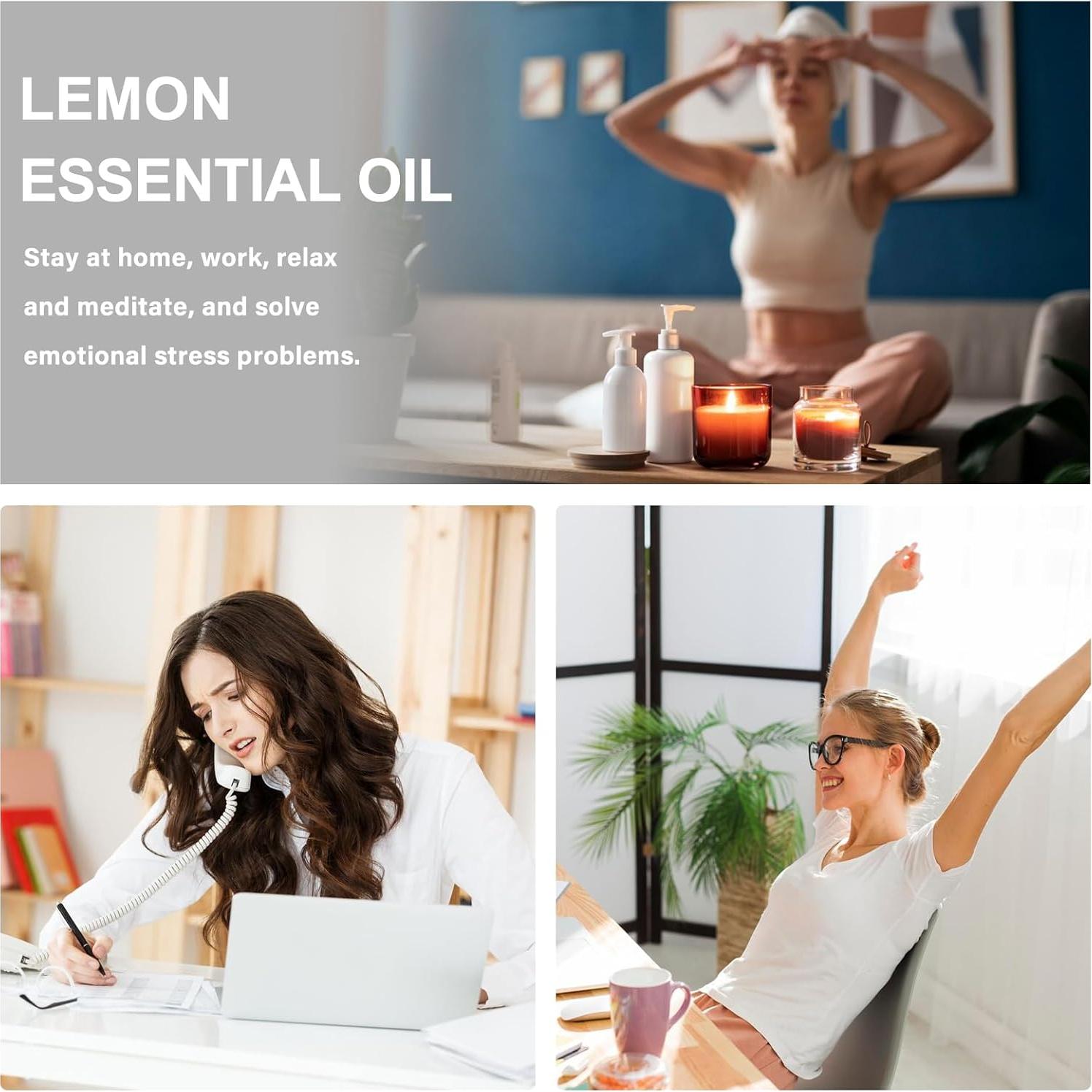 Aceite Esencial de Limón HEYTREE 100ml - Energizante y Limpiador