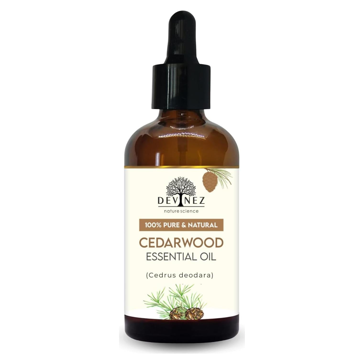 Aceite Esencial Madera de Cedro 30ml Devinez - 100% Natural