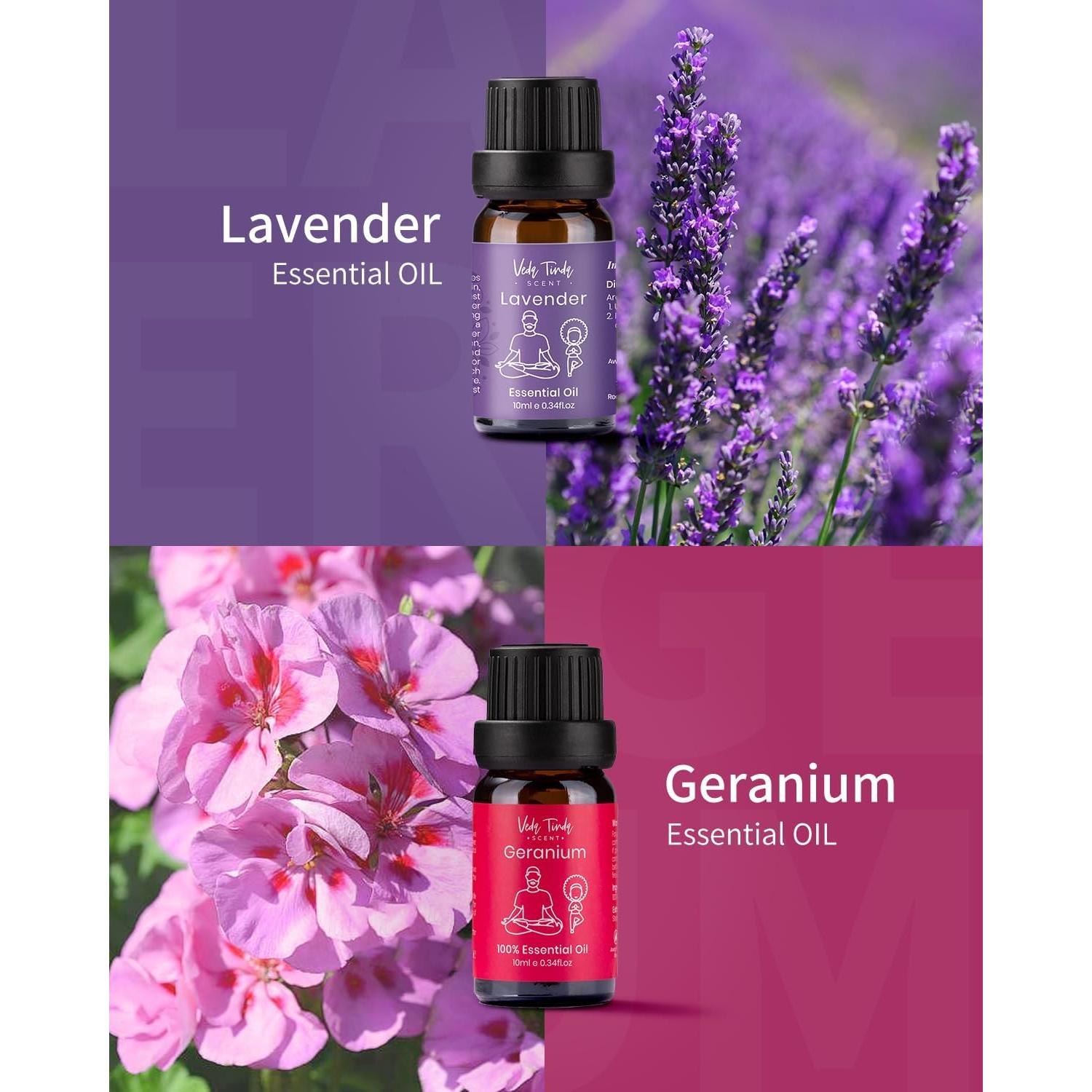 Set de Aceites Esenciales VTS 6 x 10ml - Aromaterapia Natural