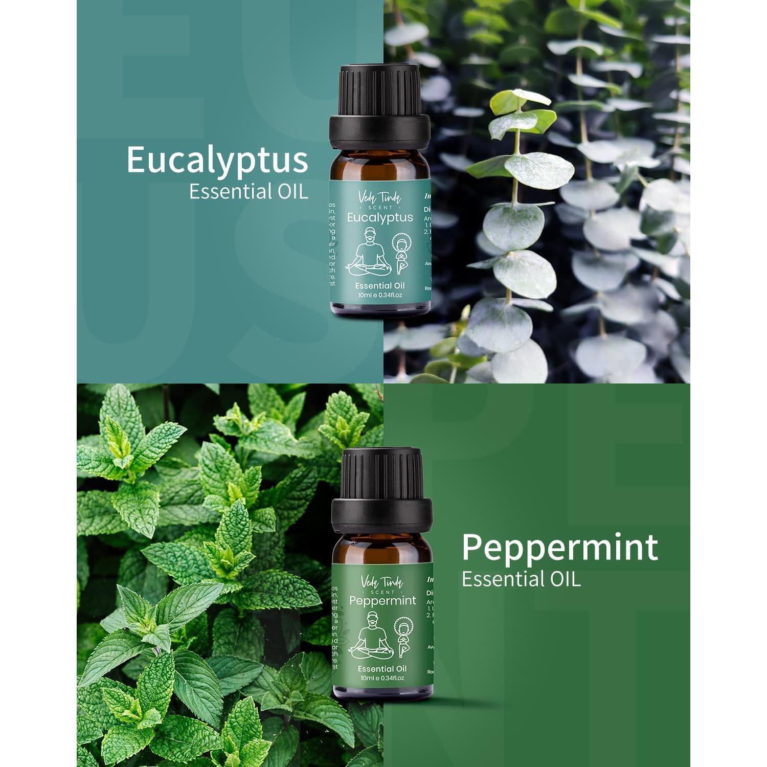 Set de Aceites Esenciales VTS 6 x 10ml - Aromaterapia Natural