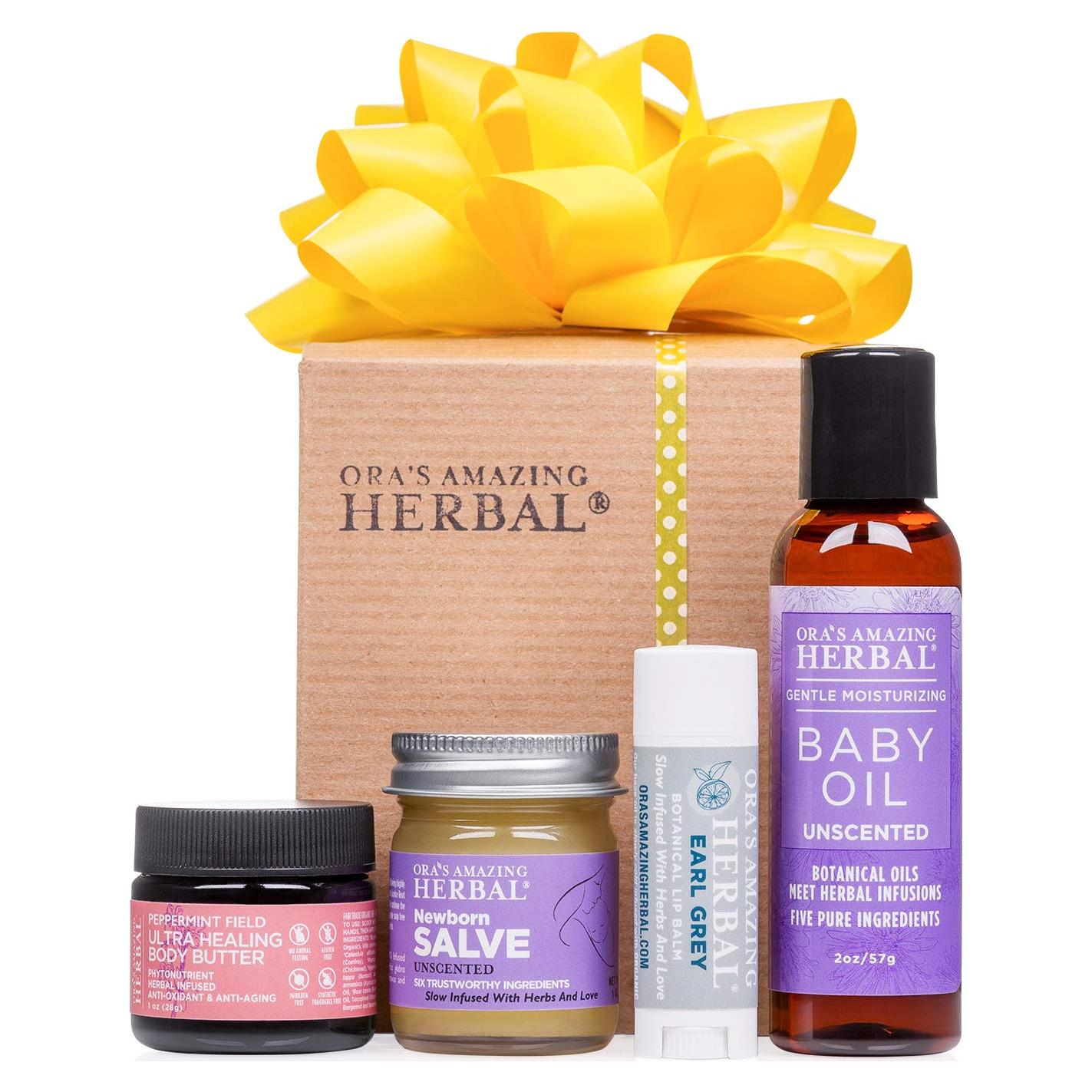 Set de Cuidado Natural para Mamás y Bebés Ora's Amazing Herbal