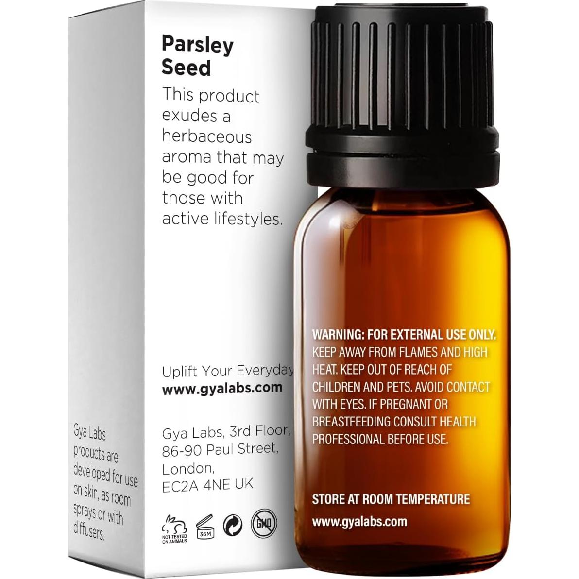 Aceite Esencial de Perejil Gya Labs - 10 ml - Hidratante para Piel y Cabello