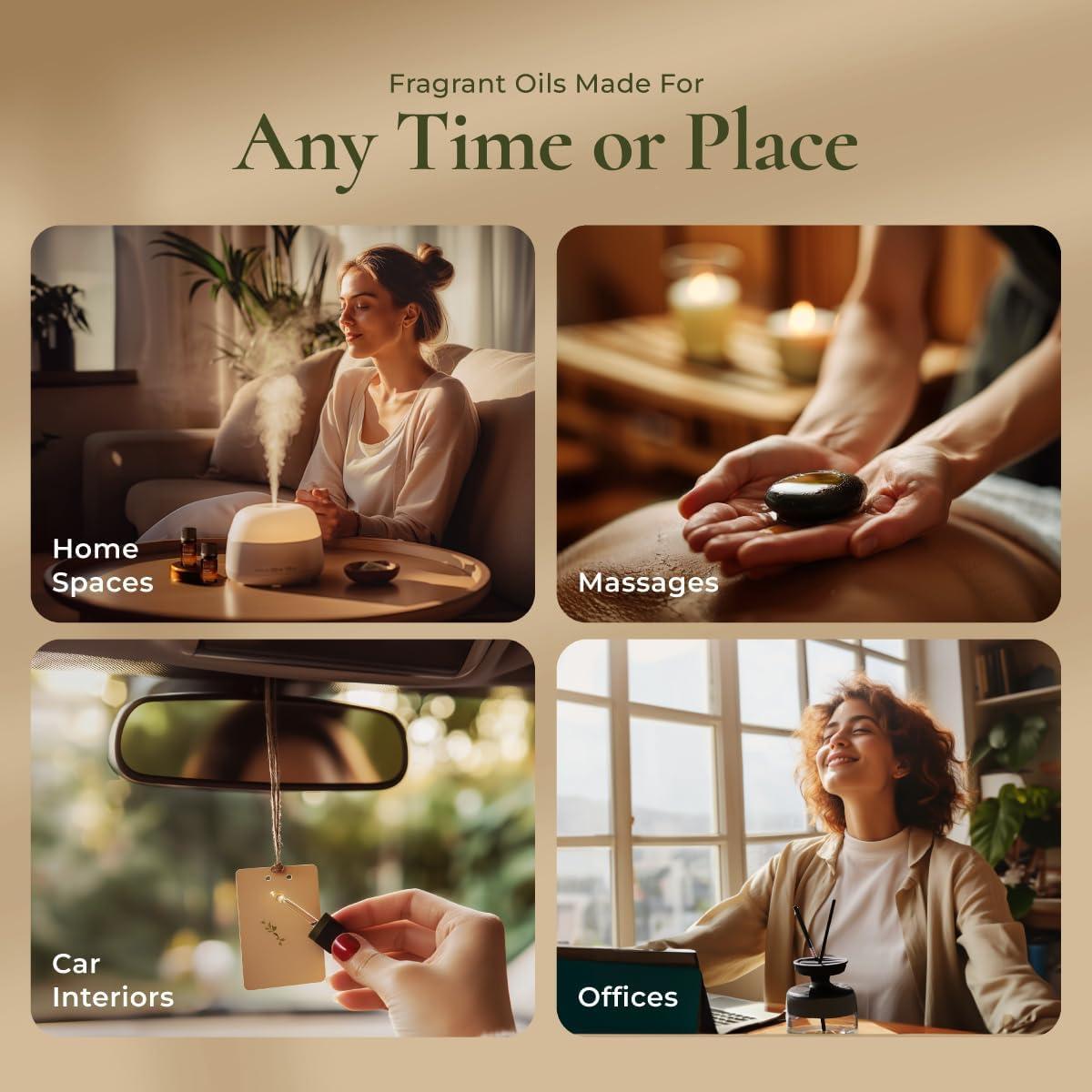 Conjunto de Aceites Esenciales Gya Labs 8 x 5 ml - Aromaterapia